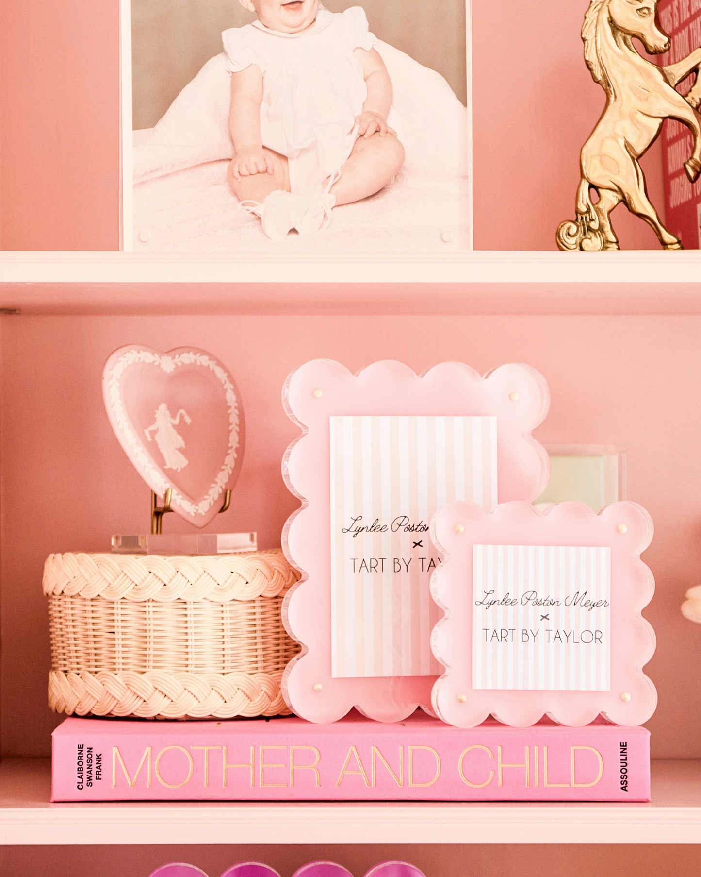 Light Pink Acrylic Picture Frame