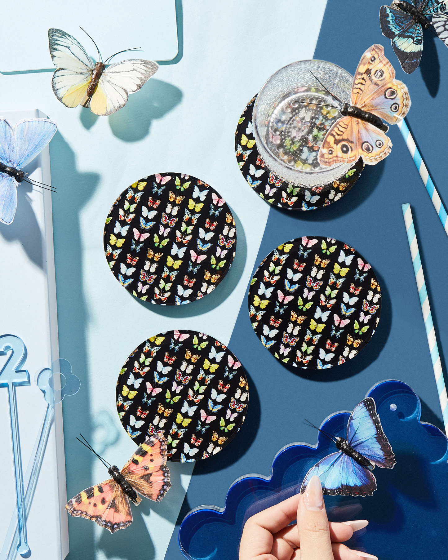 Monarch Coasters
