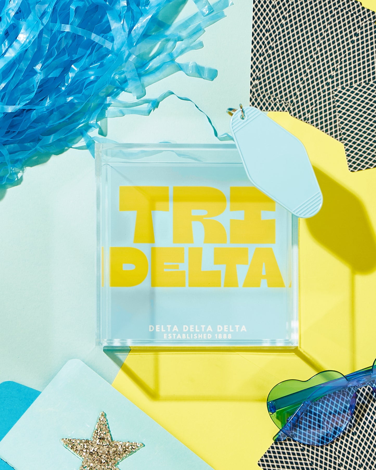 Delta Delta Delta Trinket Tray