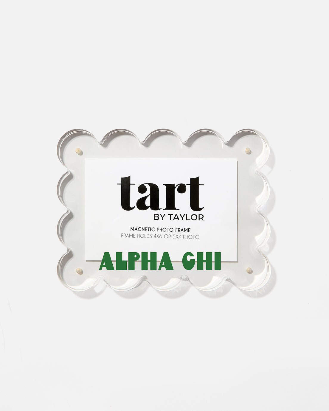 Alpha Chi Omega Acrylic Picture Frame - Tart By Taylor