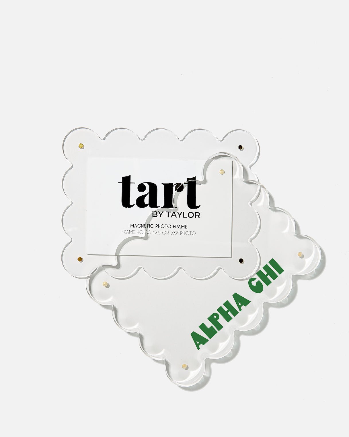 Alpha Chi Omega Acrylic Picture Frame - Tart By Taylor