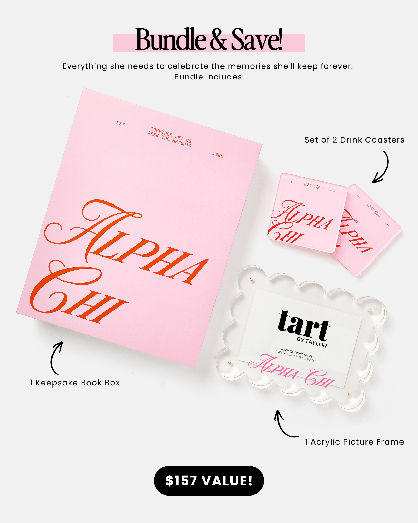 Alpha Chi Omega Bundle - Tart By Taylor