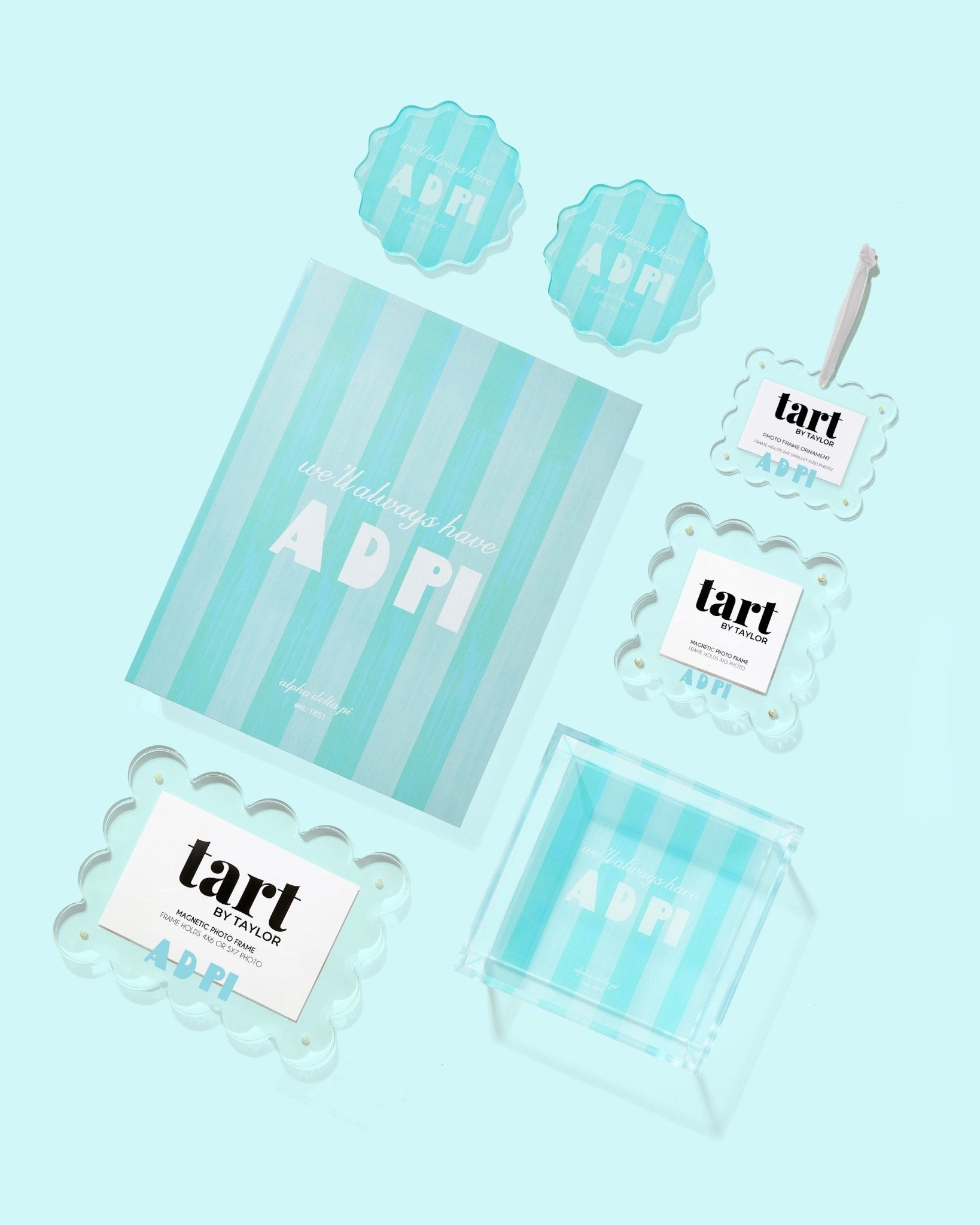 Alpha Delta Pi Mini Frame - Tart By Taylor