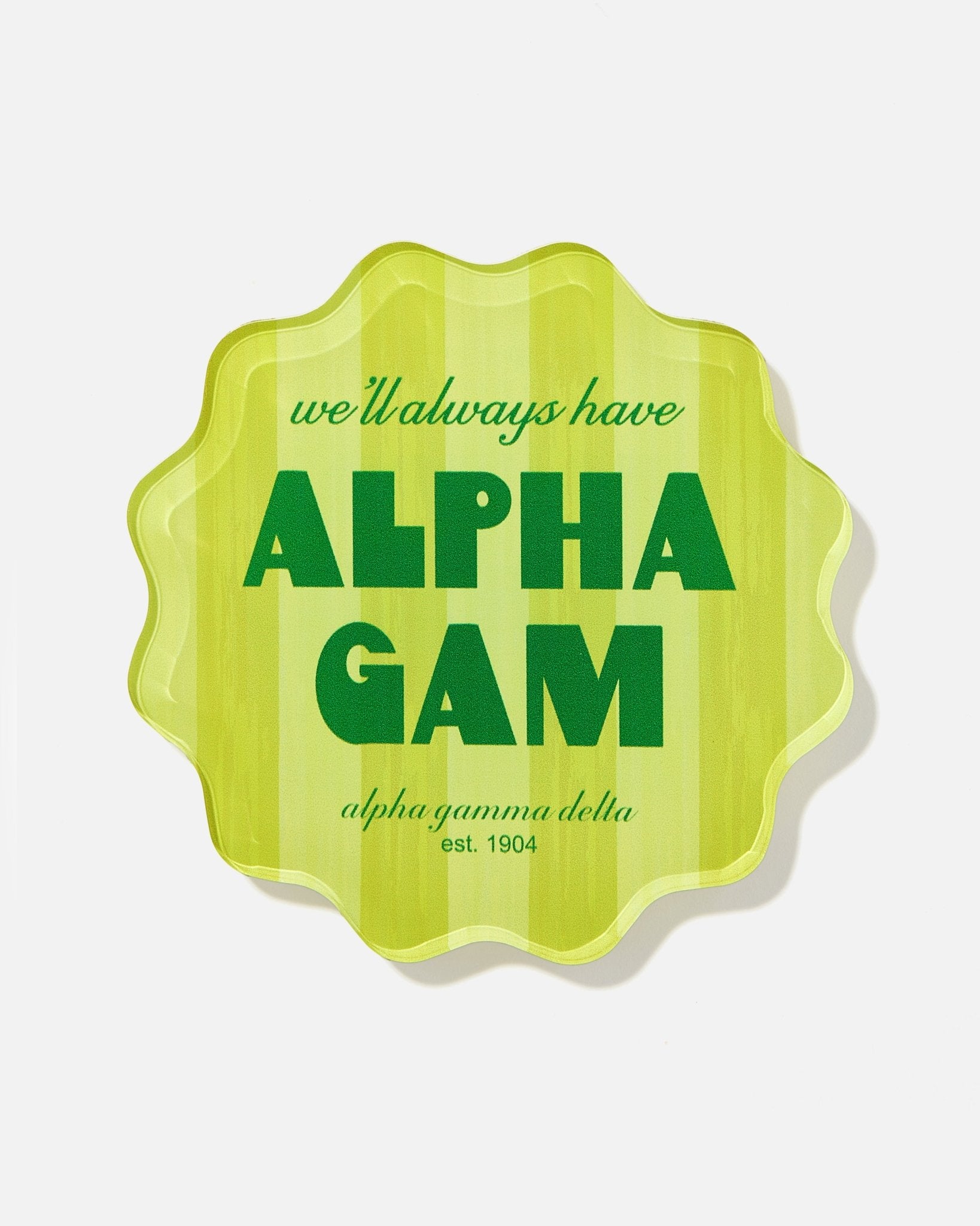 Alpha Gamma Delta Coasters - Tart By Taylor