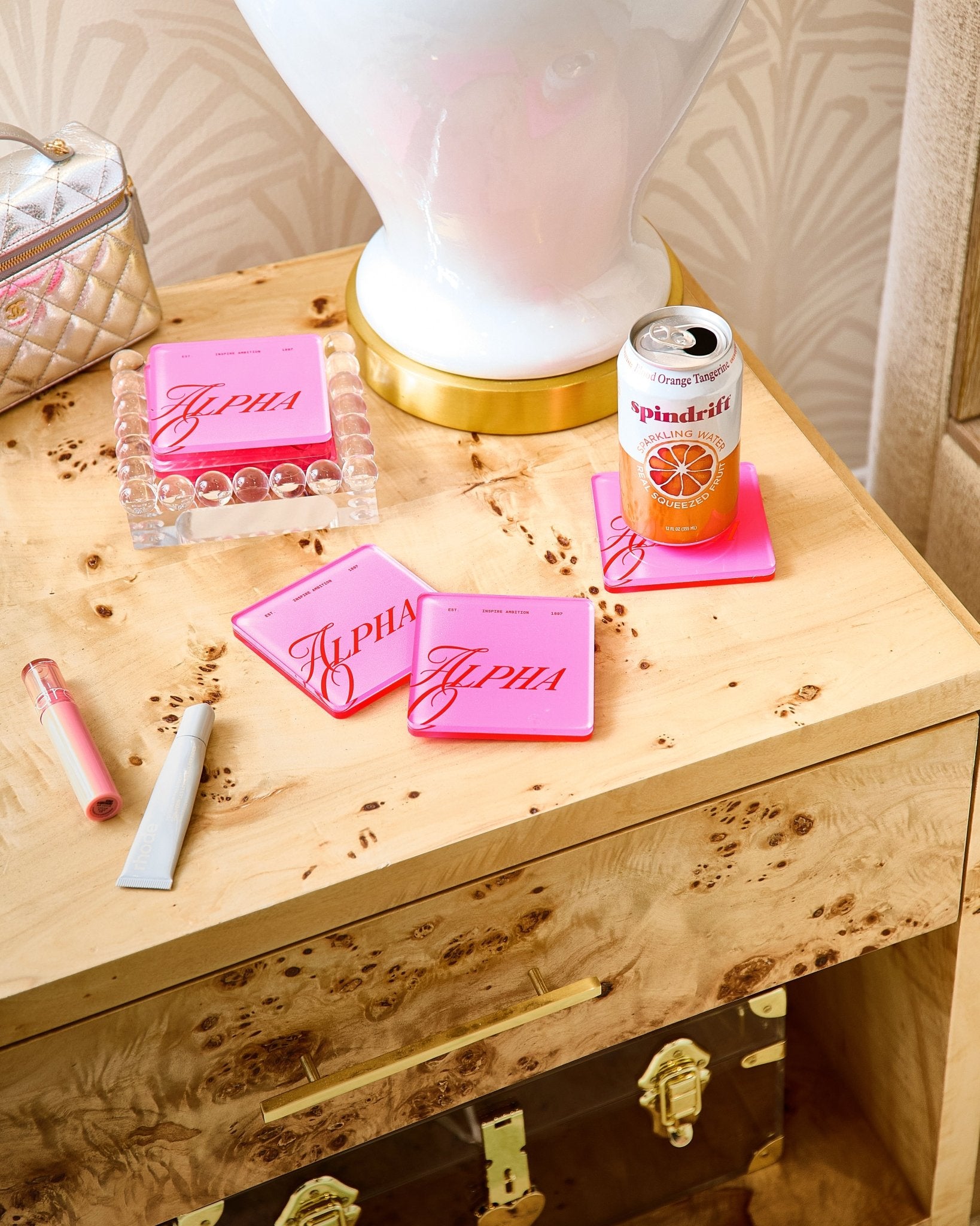 Alpha Omicron Pi Coasters - Tart By Taylor