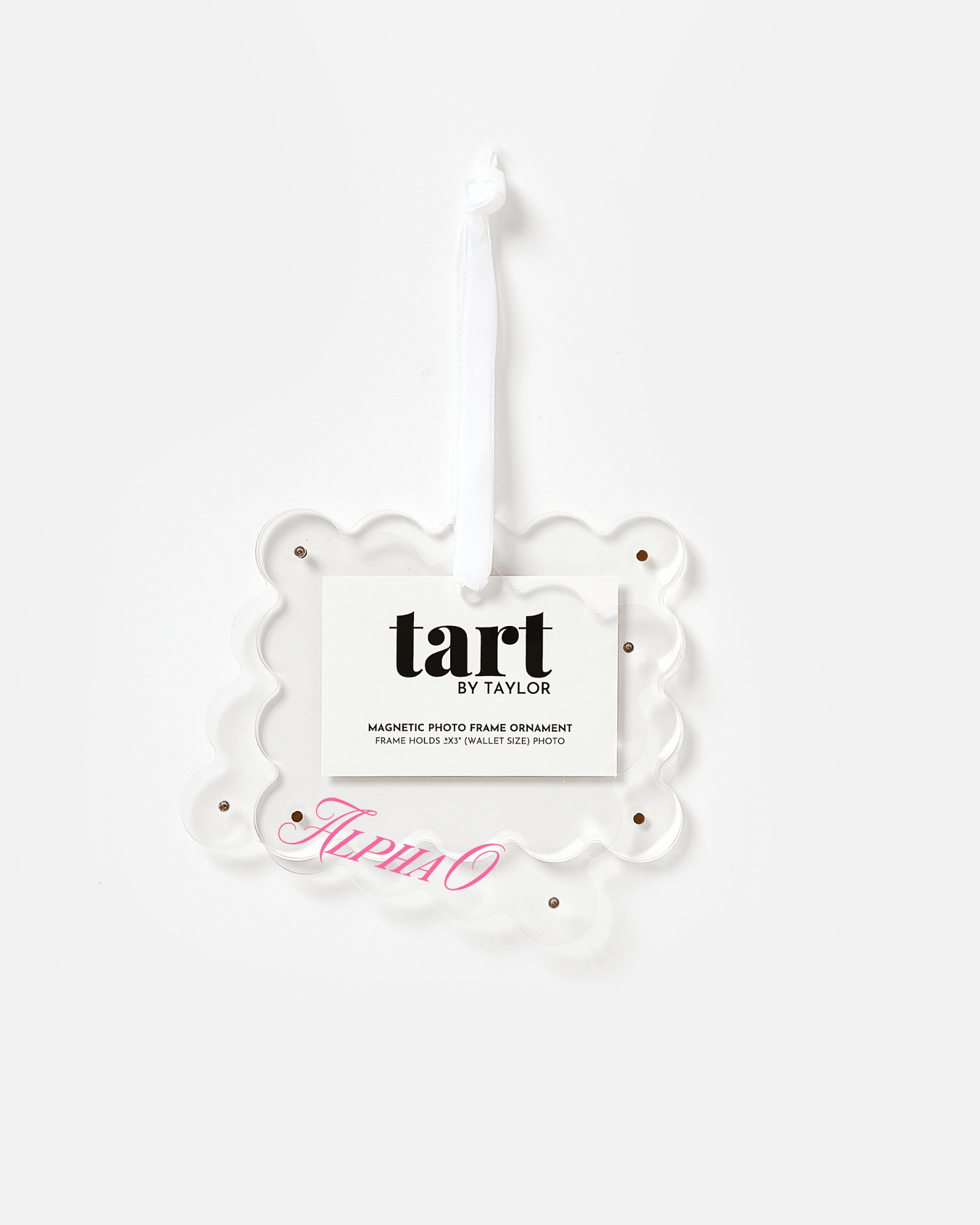 Alpha Omicron Pi Ornament Frame - Tart By Taylor