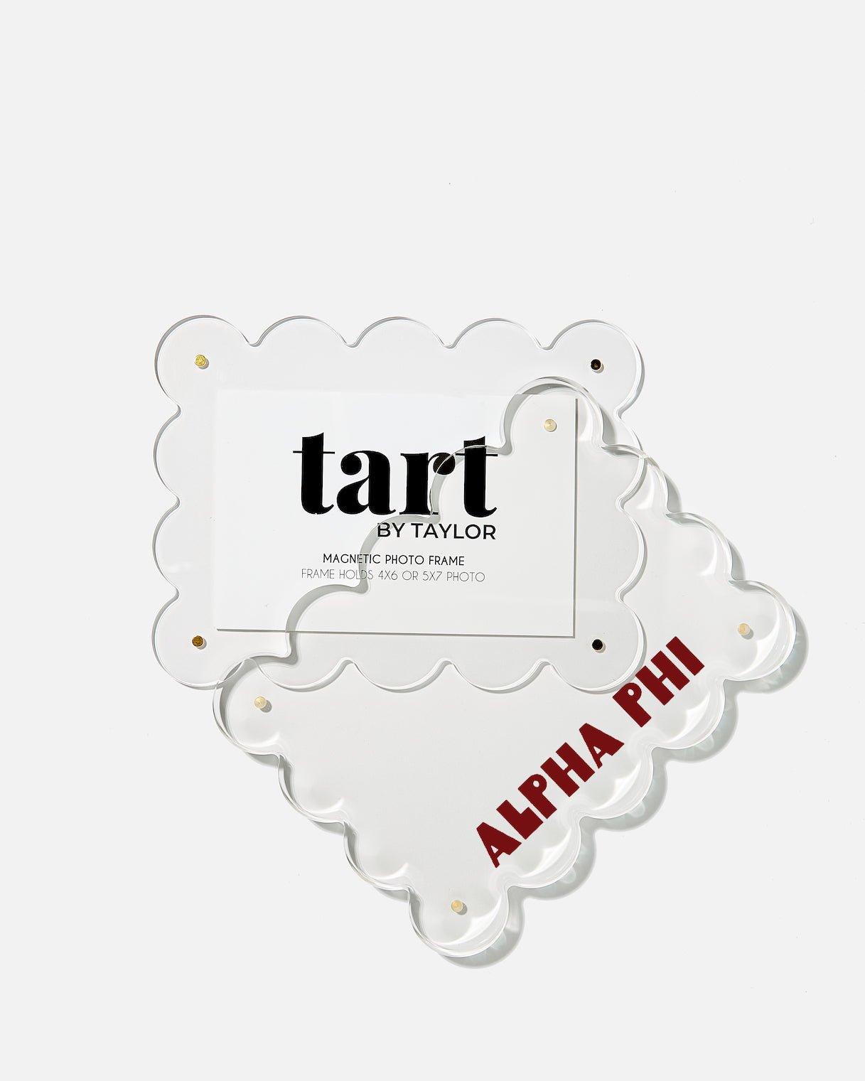 Alpha Phi Acrylic Picture Frame - Tart By Taylor