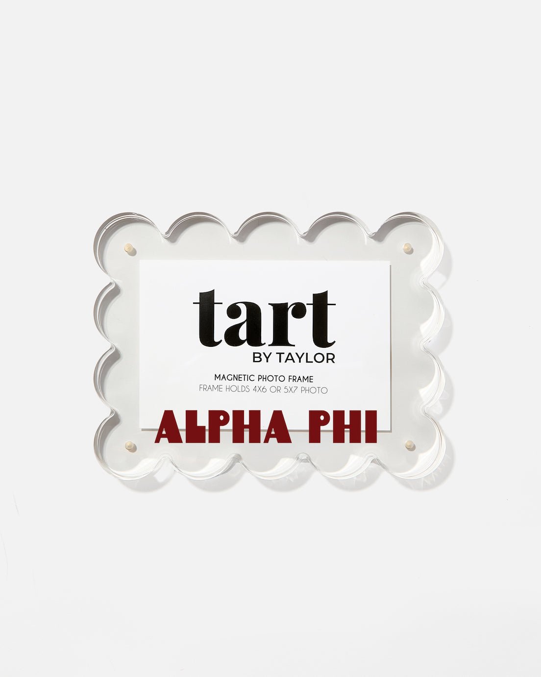 Alpha Phi Acrylic Picture Frame - Tart By Taylor
