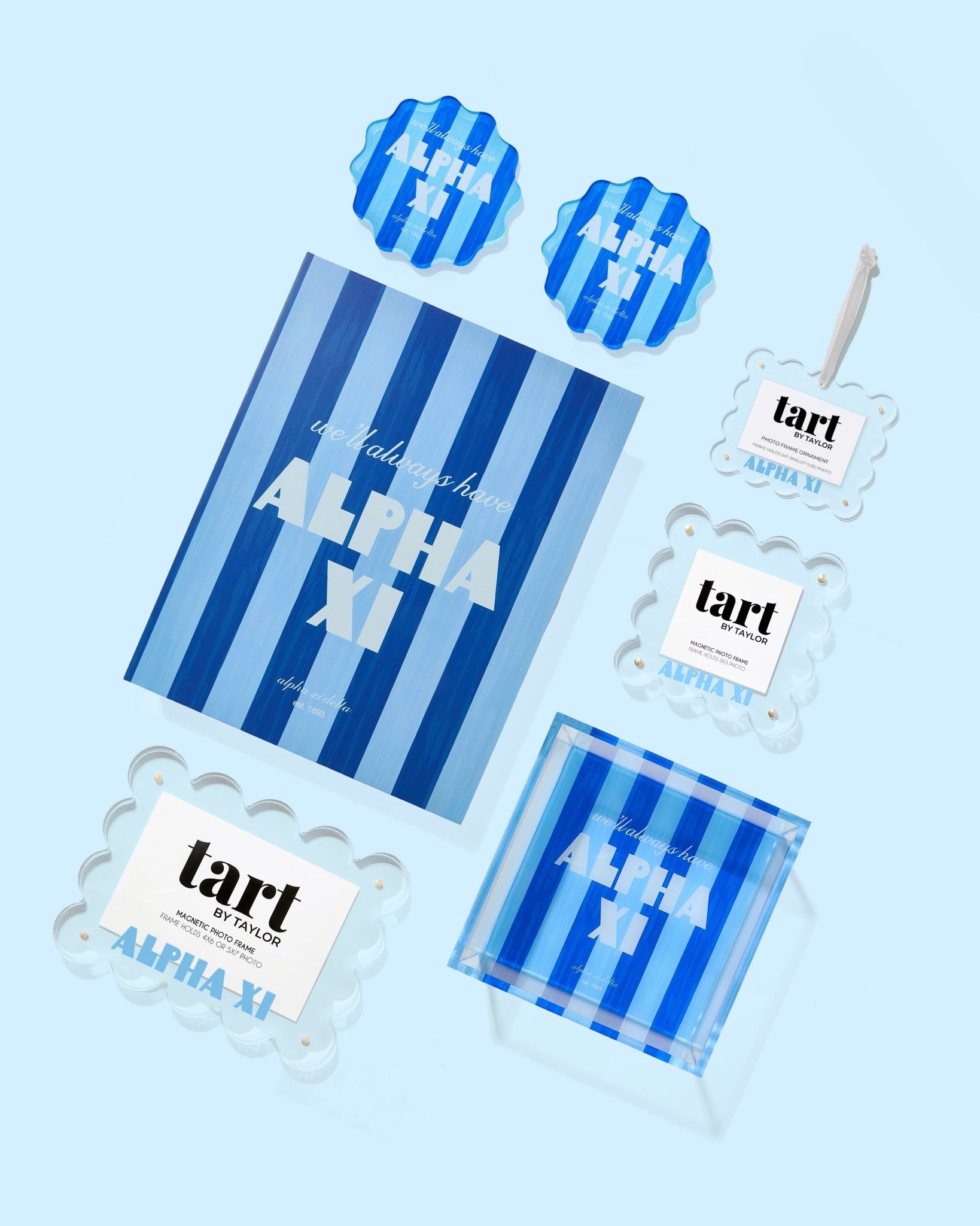 Alpha Xi Delta Acrylic Picture Frame - Tart By Taylor