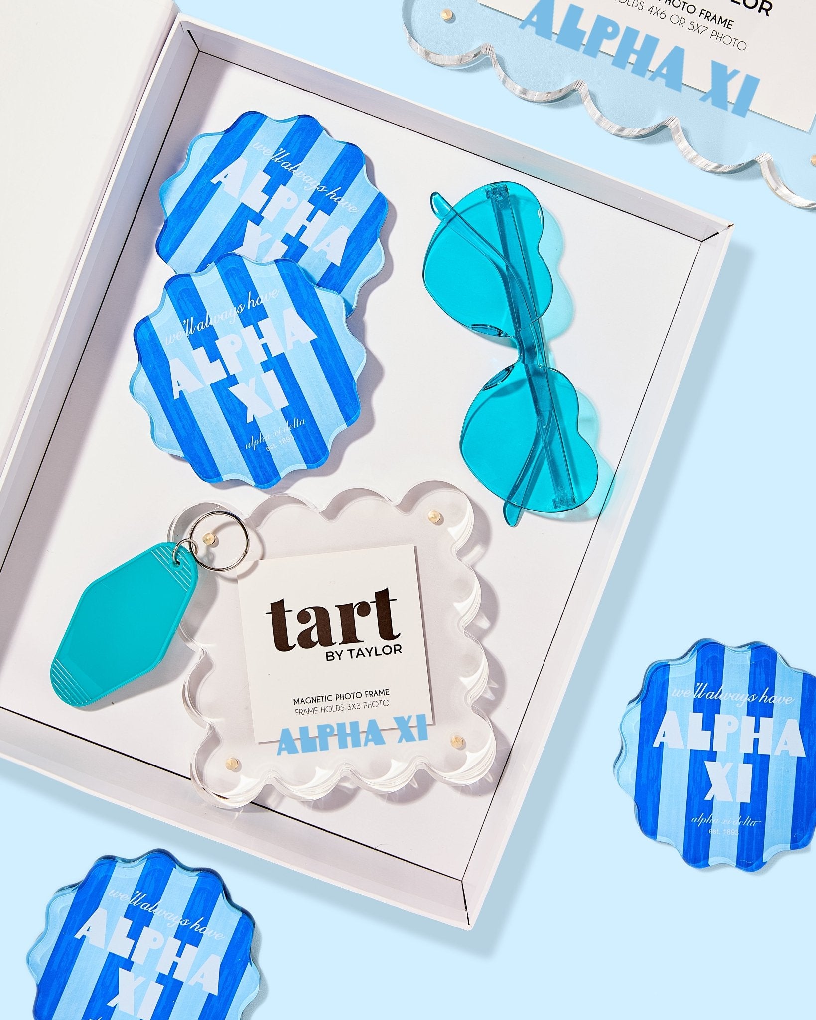 Alpha Xi Delta Mini Frame - Tart By Taylor