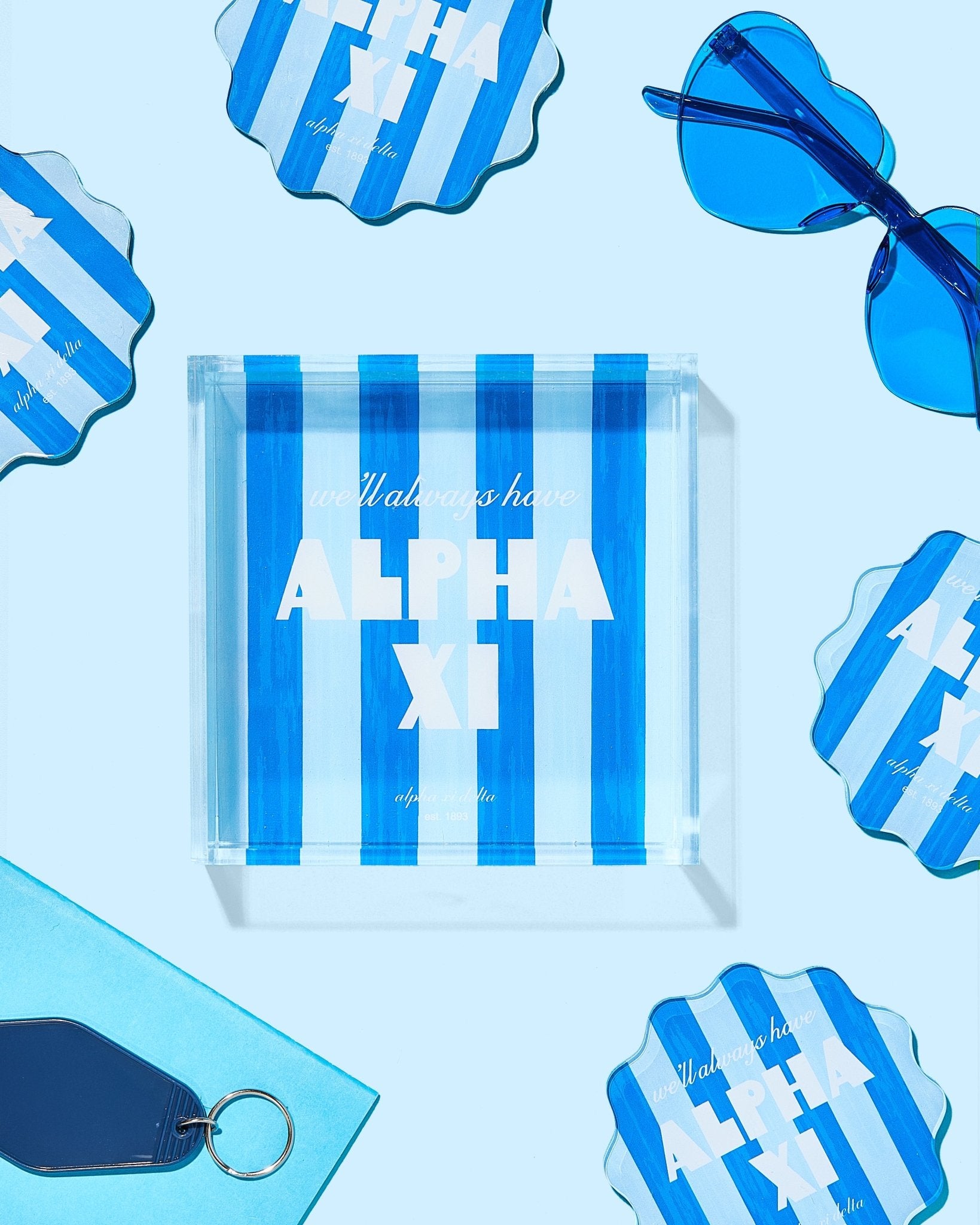 Alpha Xi Delta Trinket Tray - Tart By Taylor