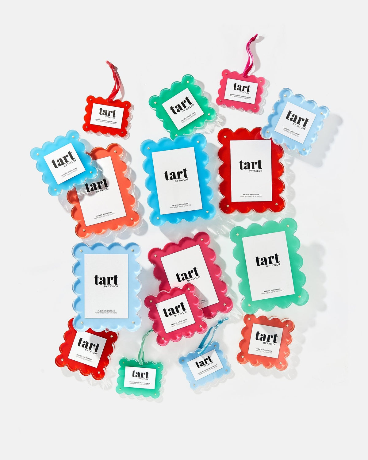 Aqua Green Frame Ornament - Tart By Taylor