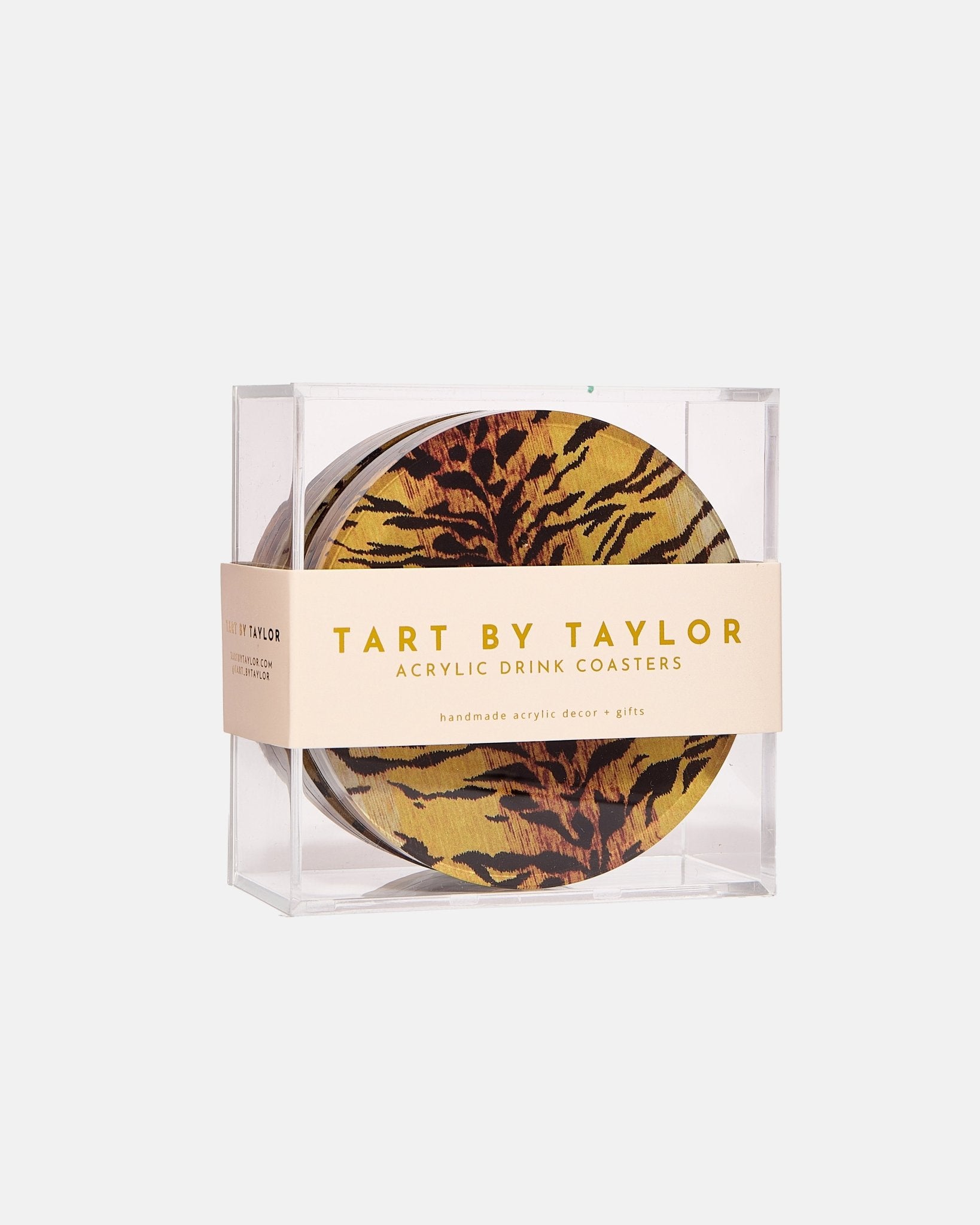 Bengal Print Coasters - Tart By Taylor