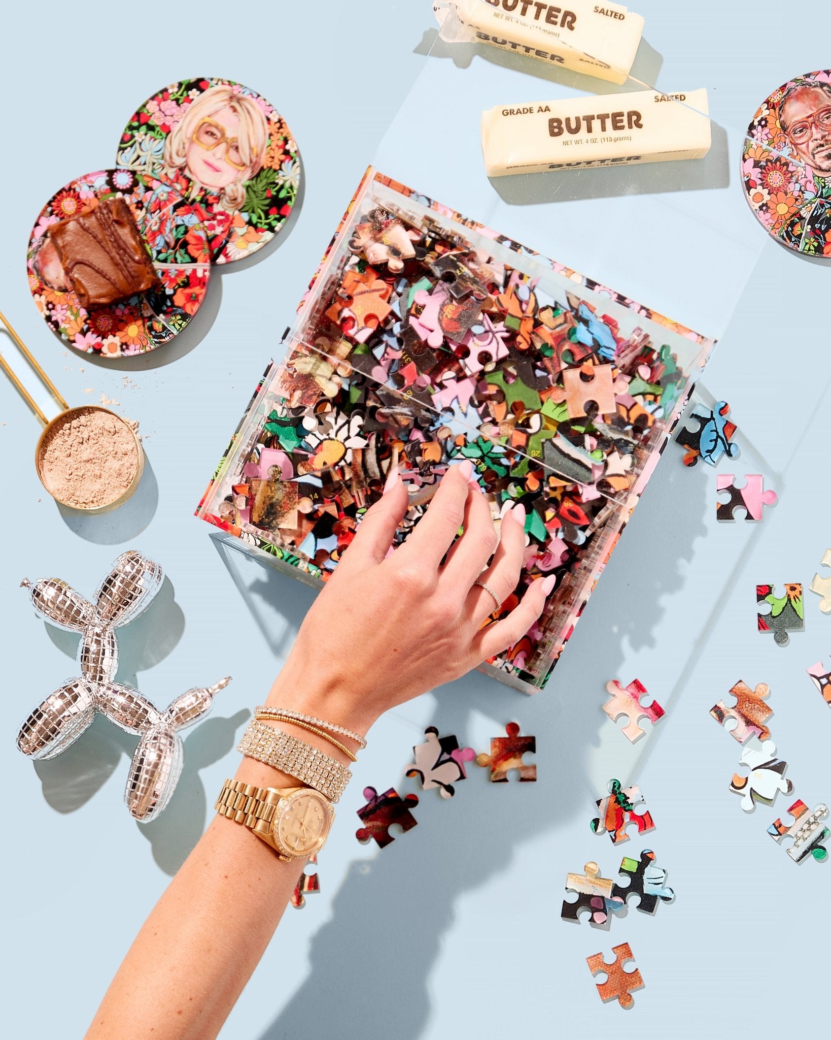 Best Buds Acrylic Puzzle - Tart By Taylor