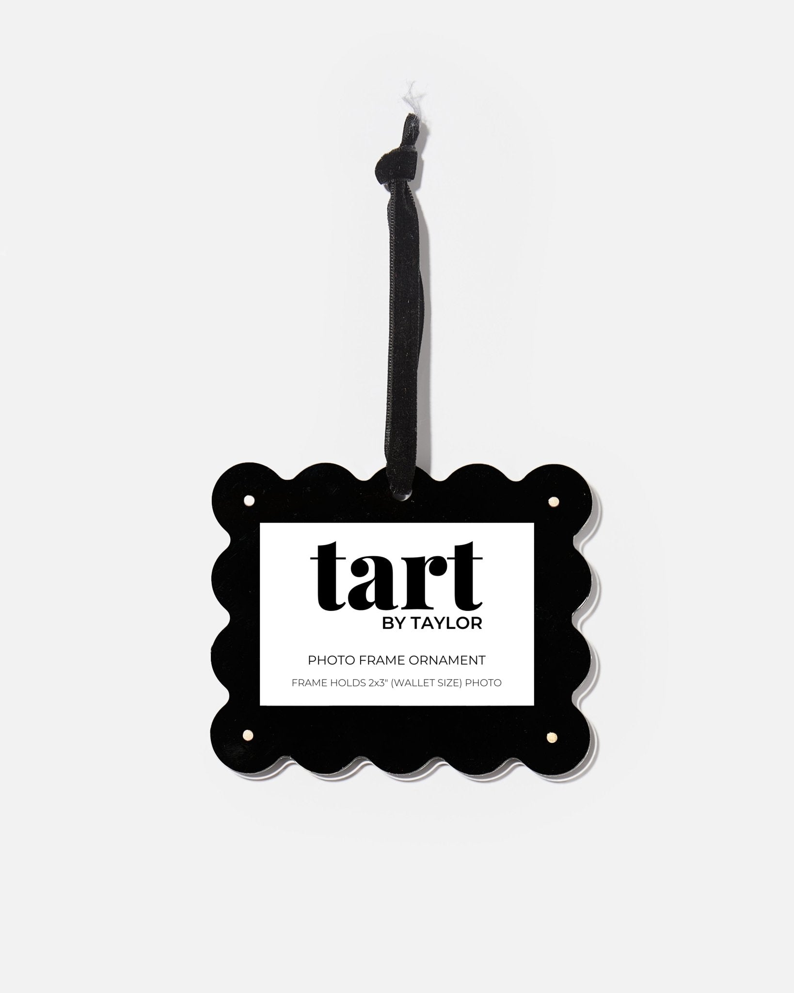 Black Frame Ornament - Tart By Taylor