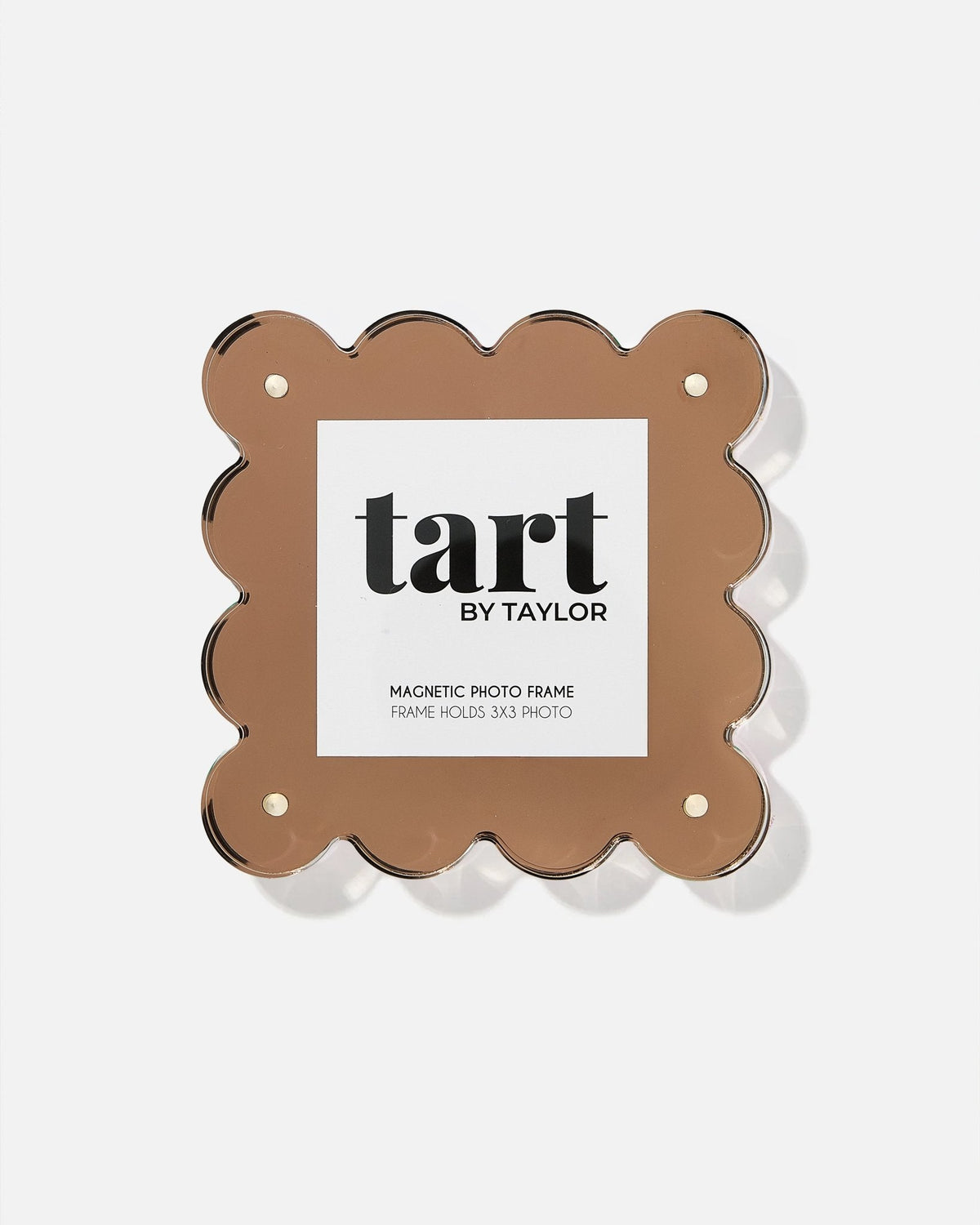 Brown Chrome Mini Acrylic Picture Frame - Tart By Taylor