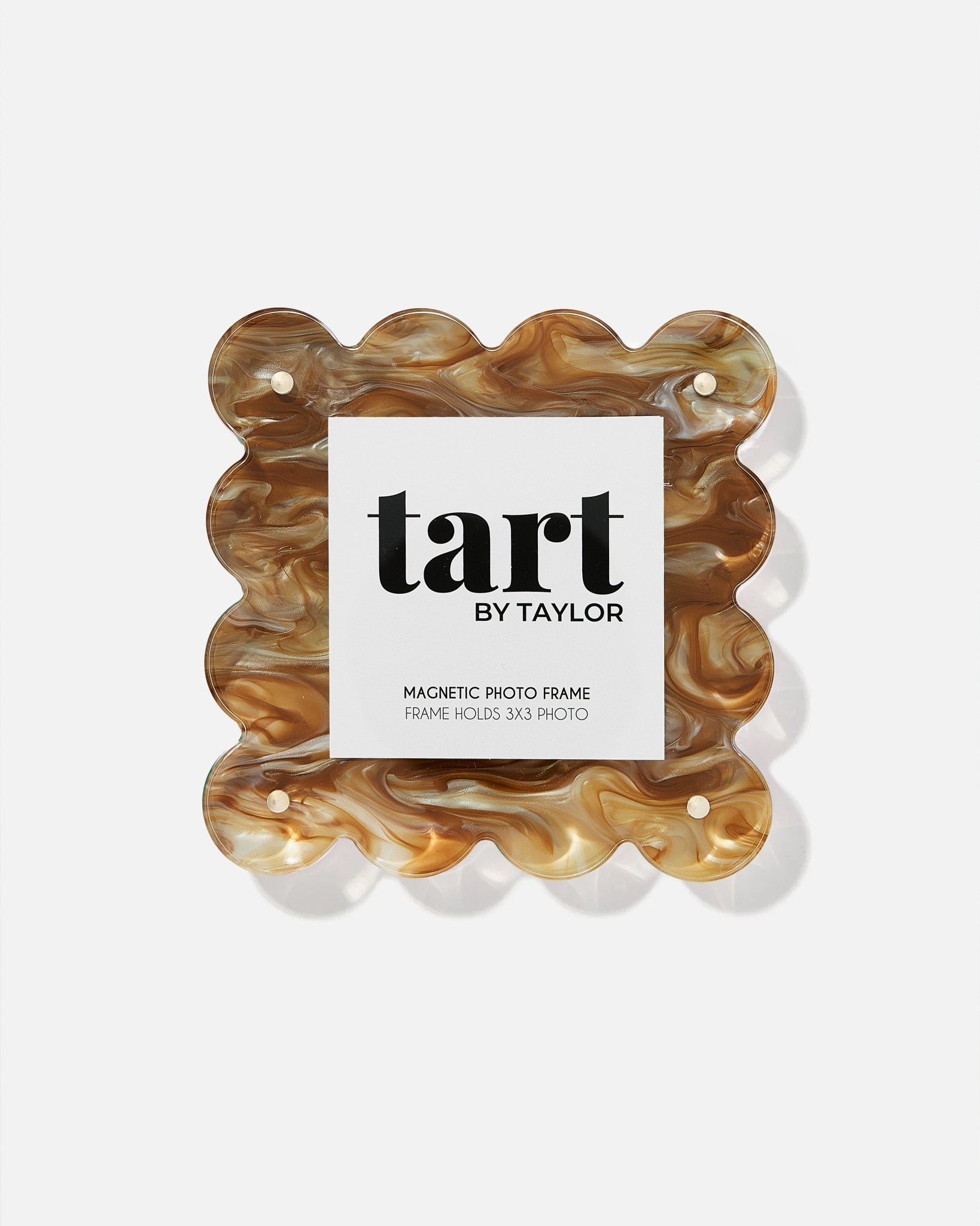 Brown Marbled Mini Acrylic Picture Frame - Tart By Taylor