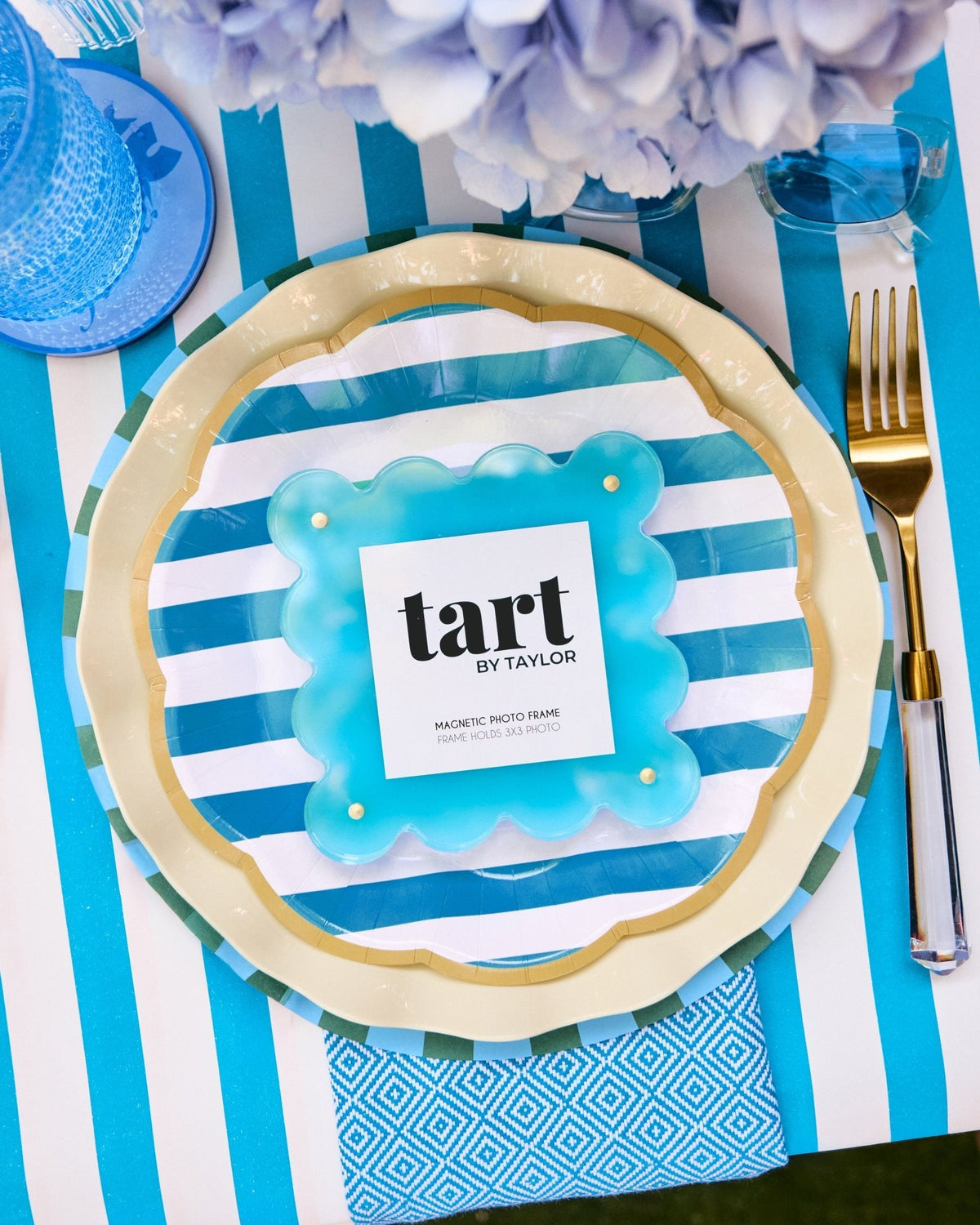 Capri Blue Mini Acrylic Picture Frame - Tart By Taylor Wholesale - MINIFRAME-CAPRIBLUE