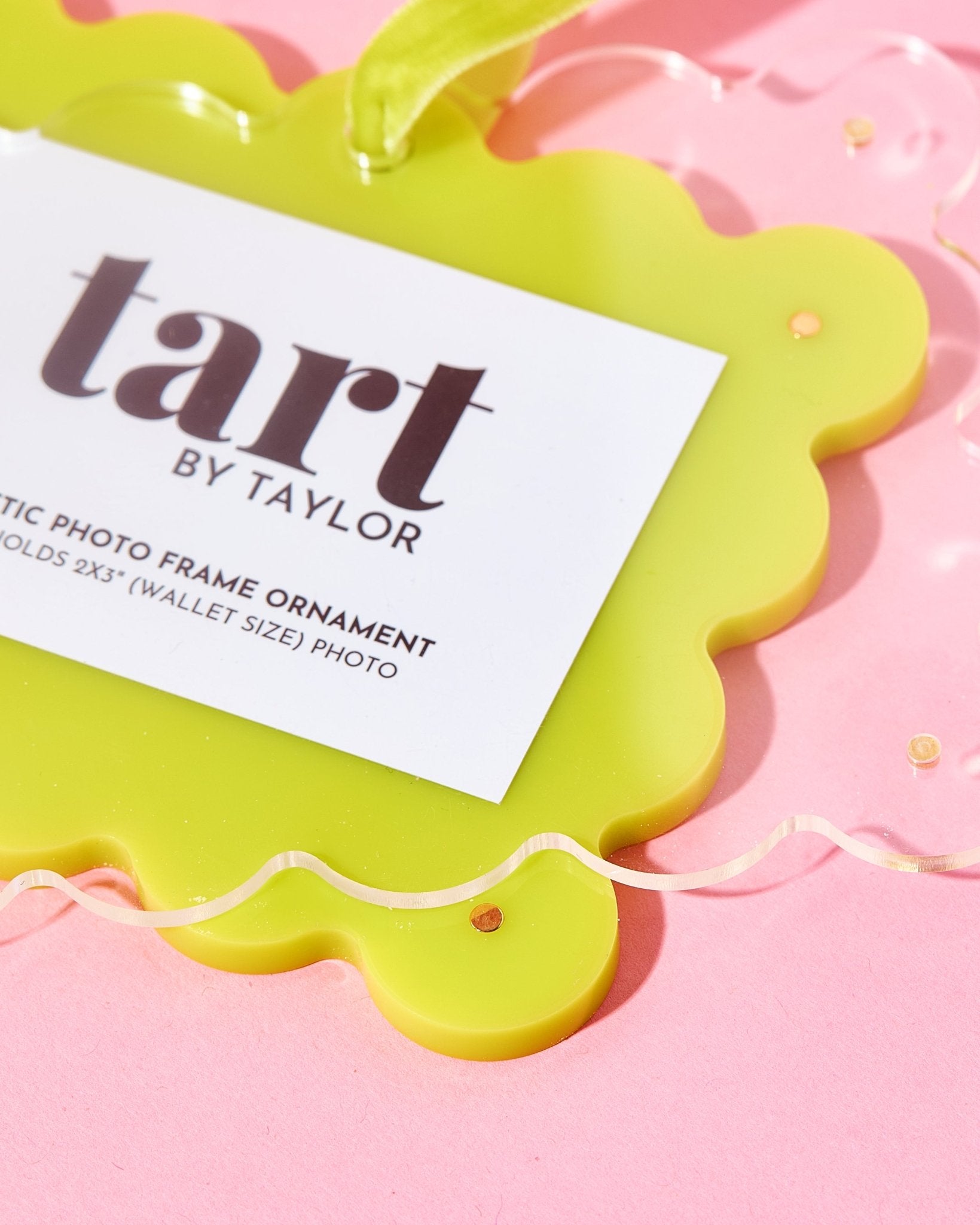 Chartreuse Frame Ornament - Tart By Taylor