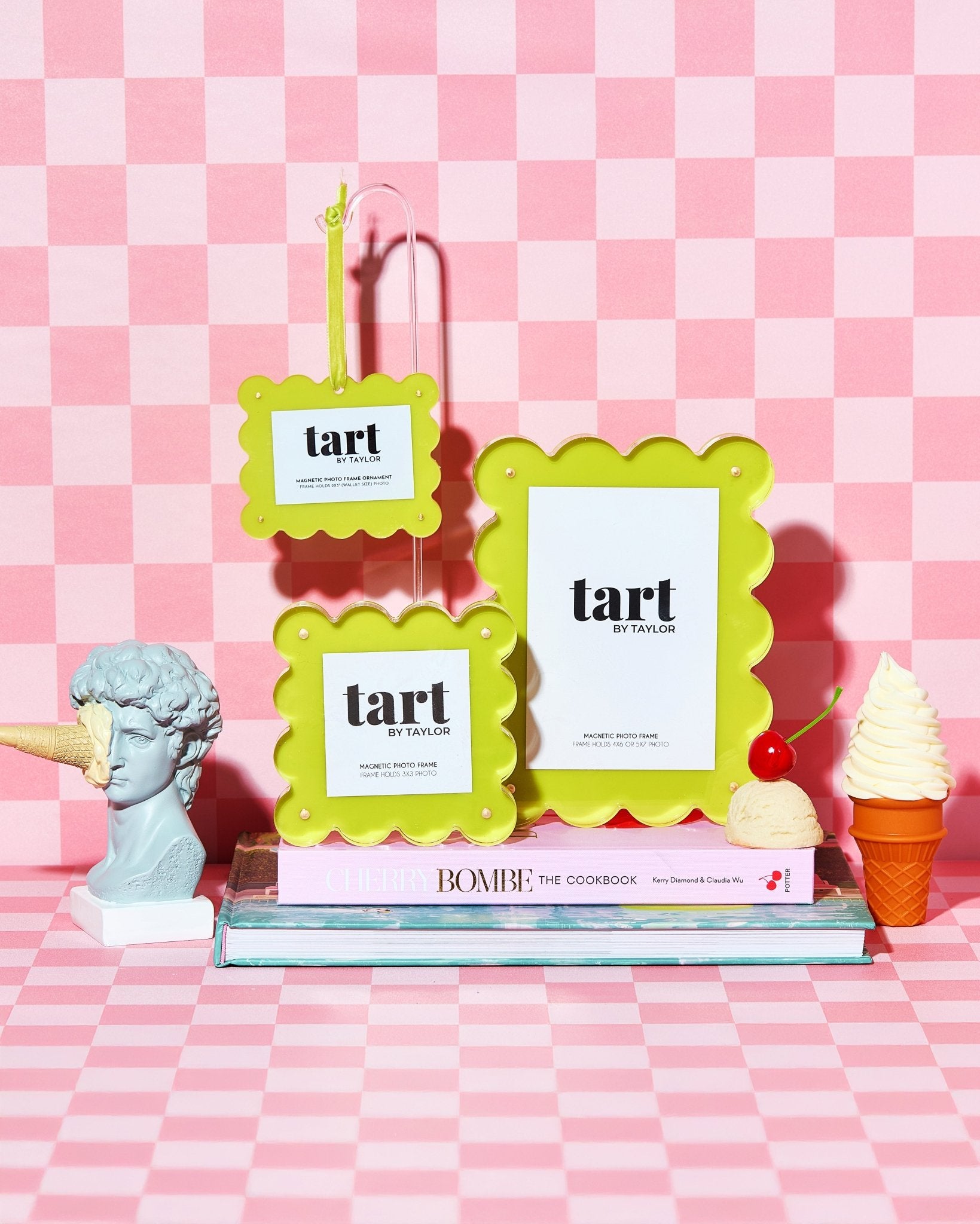 Chartreuse Frame Ornament - Tart By Taylor