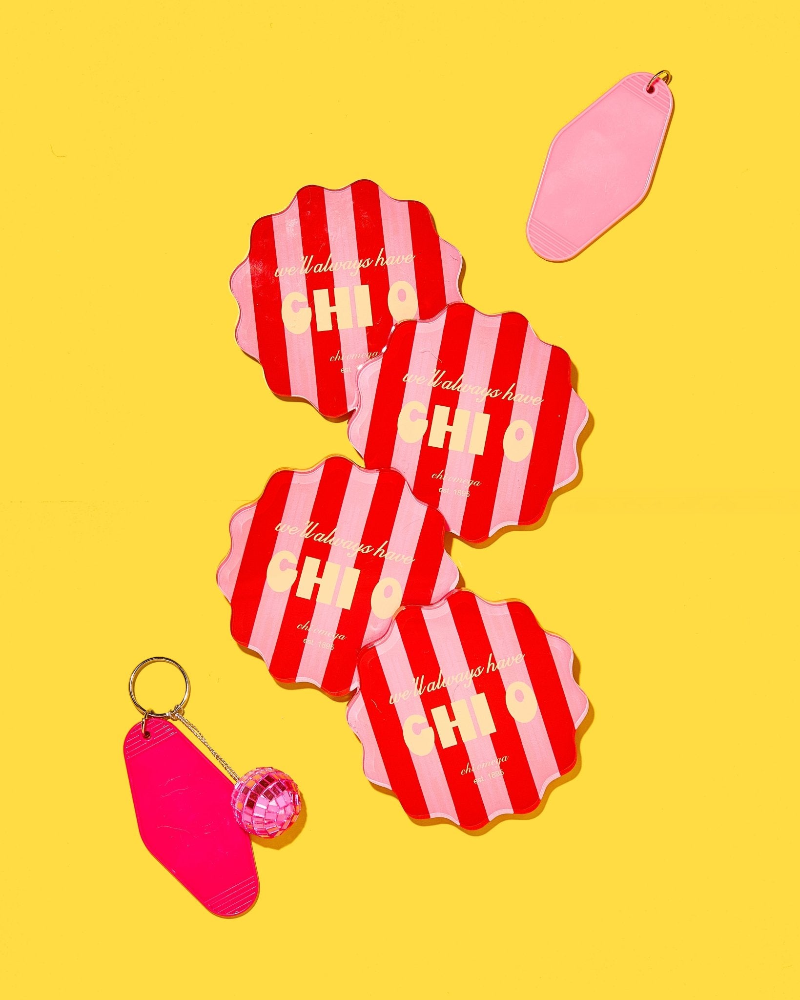 Chi Omega Coasters - Tart By Taylor