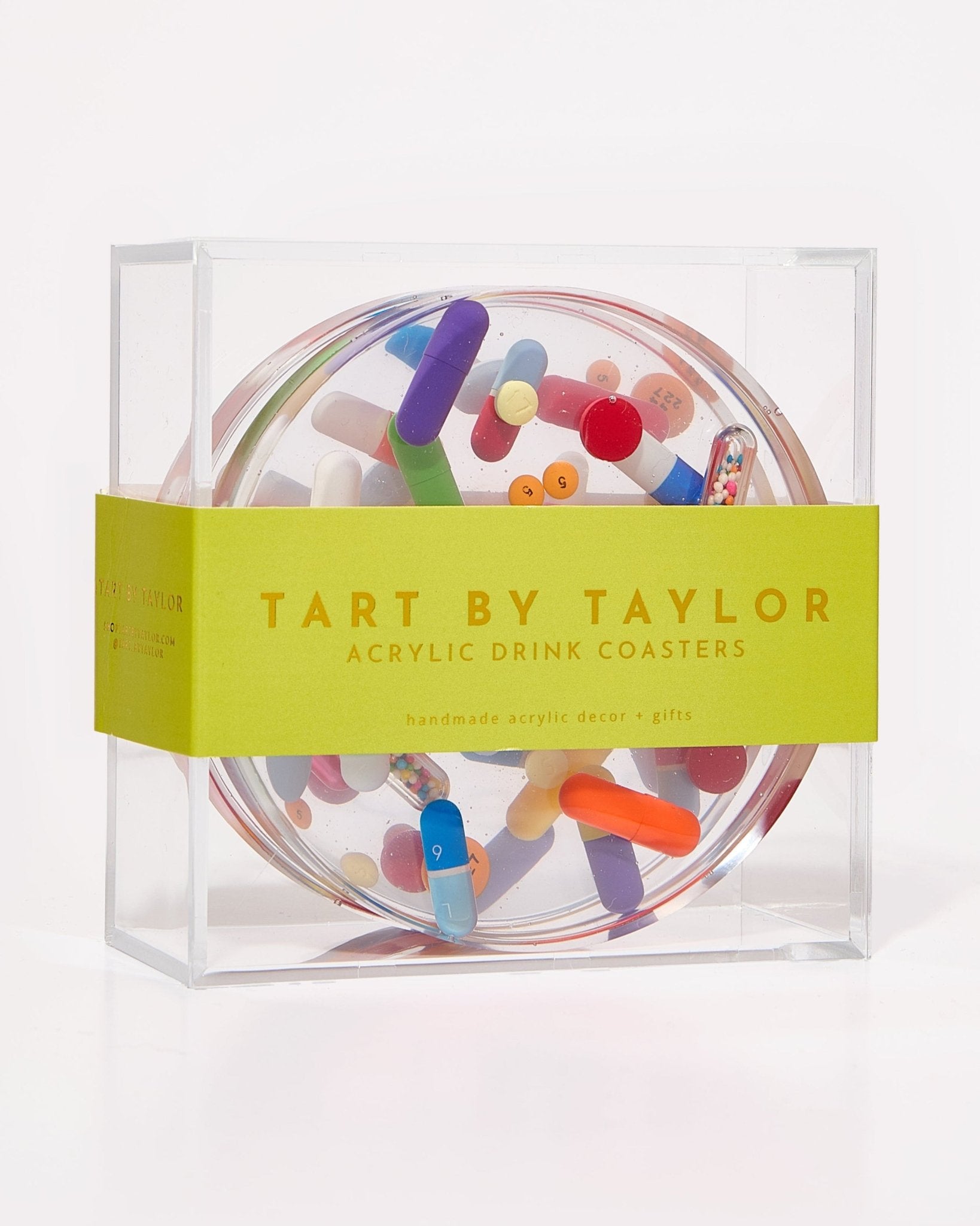 Classic Pill Coasters - Tart By Taylor