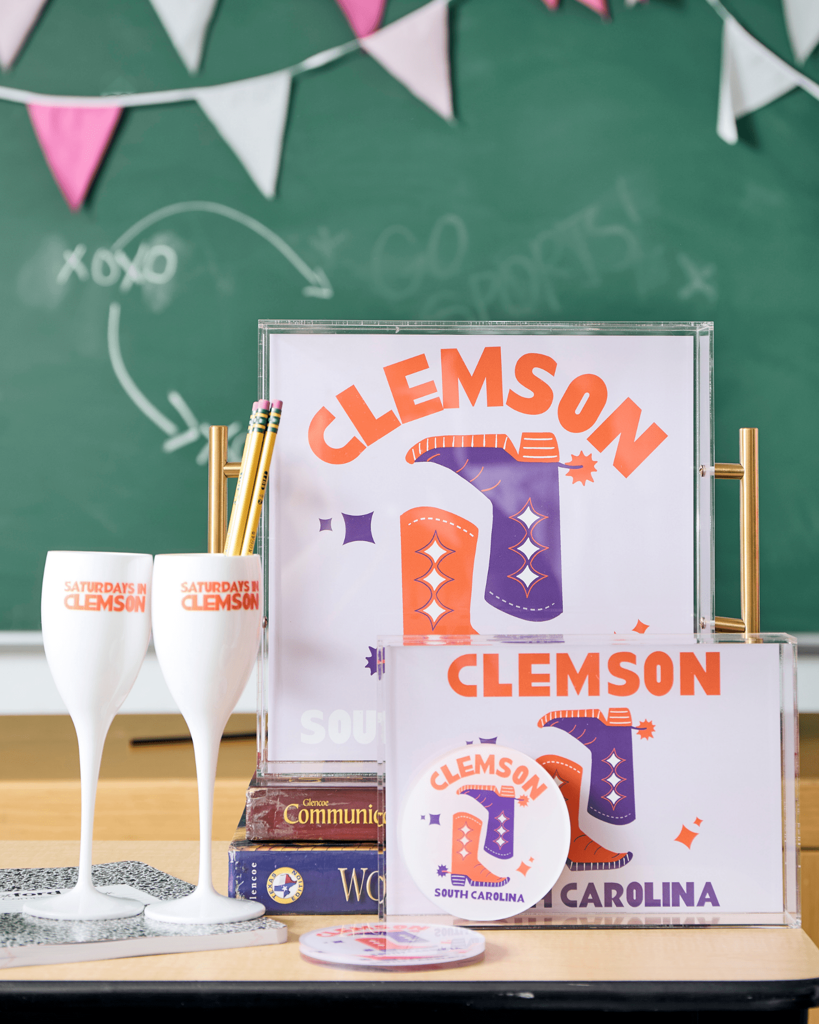 Clemson Coasters - Tart By Taylor