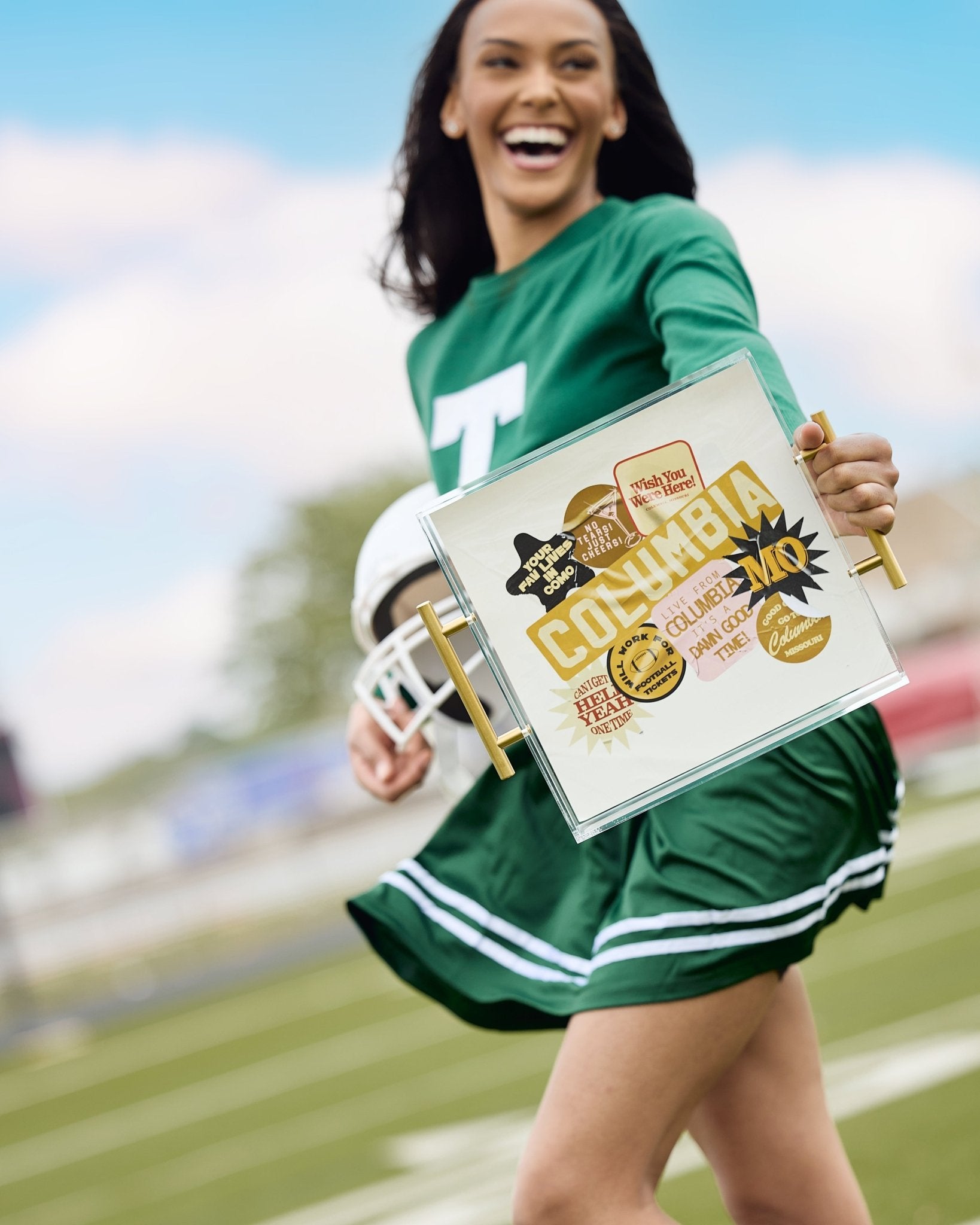 Columbia, MO Large Tray | Tailgate Collection - Tart By Taylor