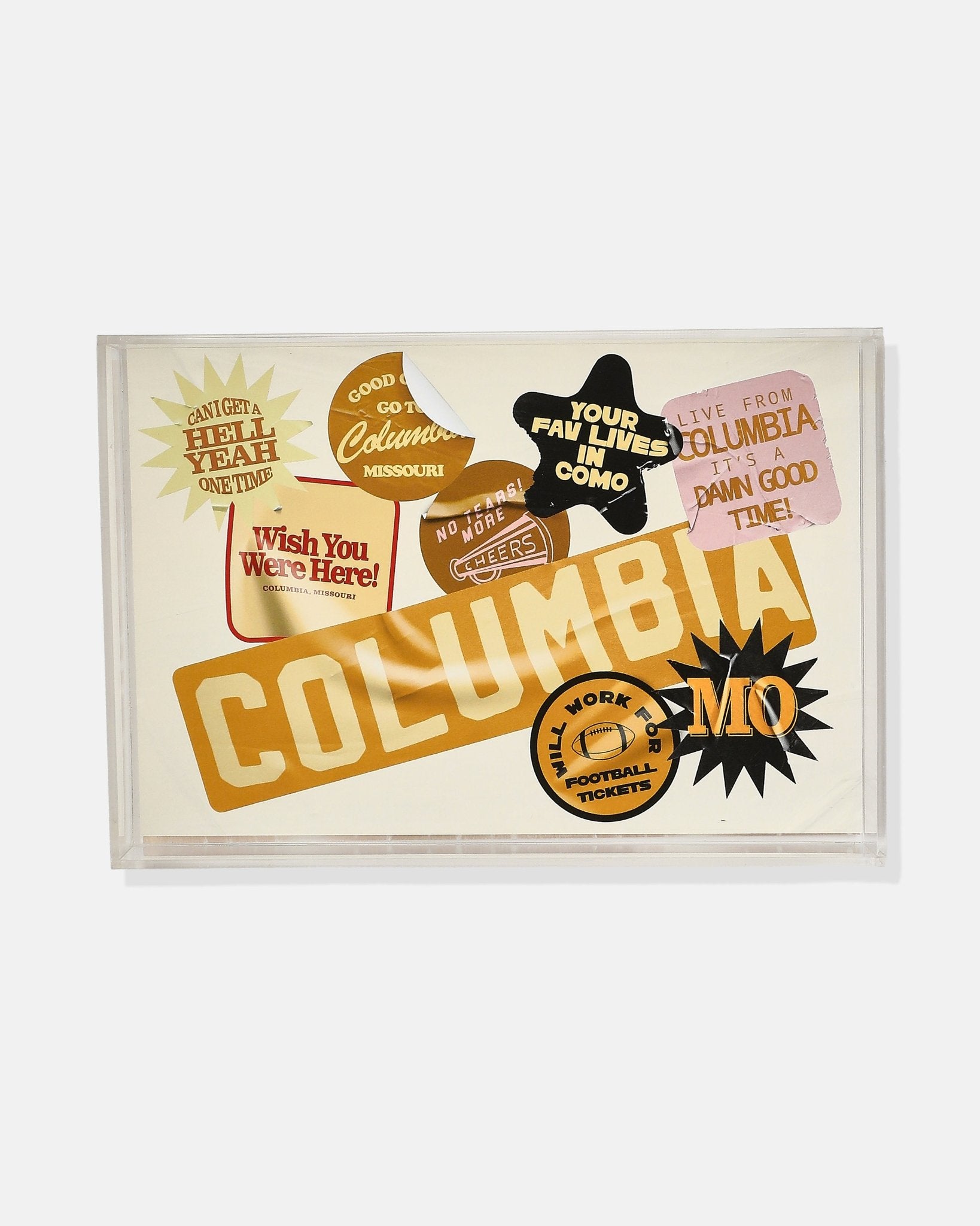 Columbia, MO Small Tray | Tailgate Collection - Tart By Taylor