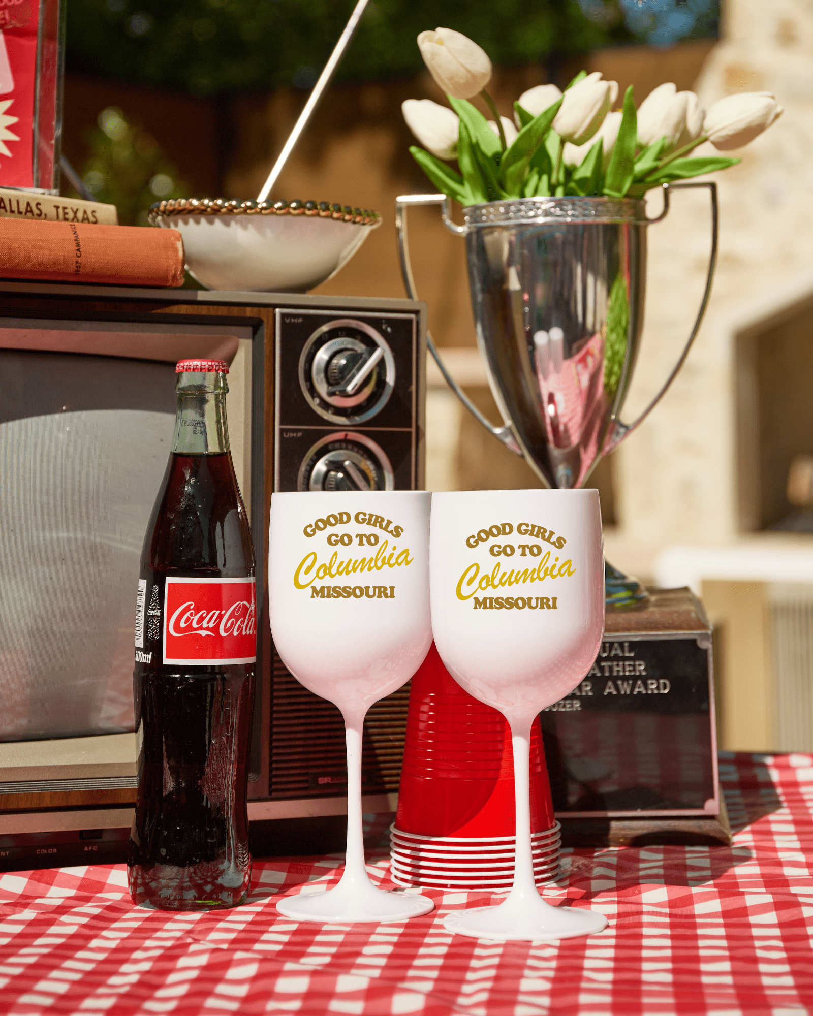 Columbia, MO Wine Glass (Set of 2) - Tart By Taylor