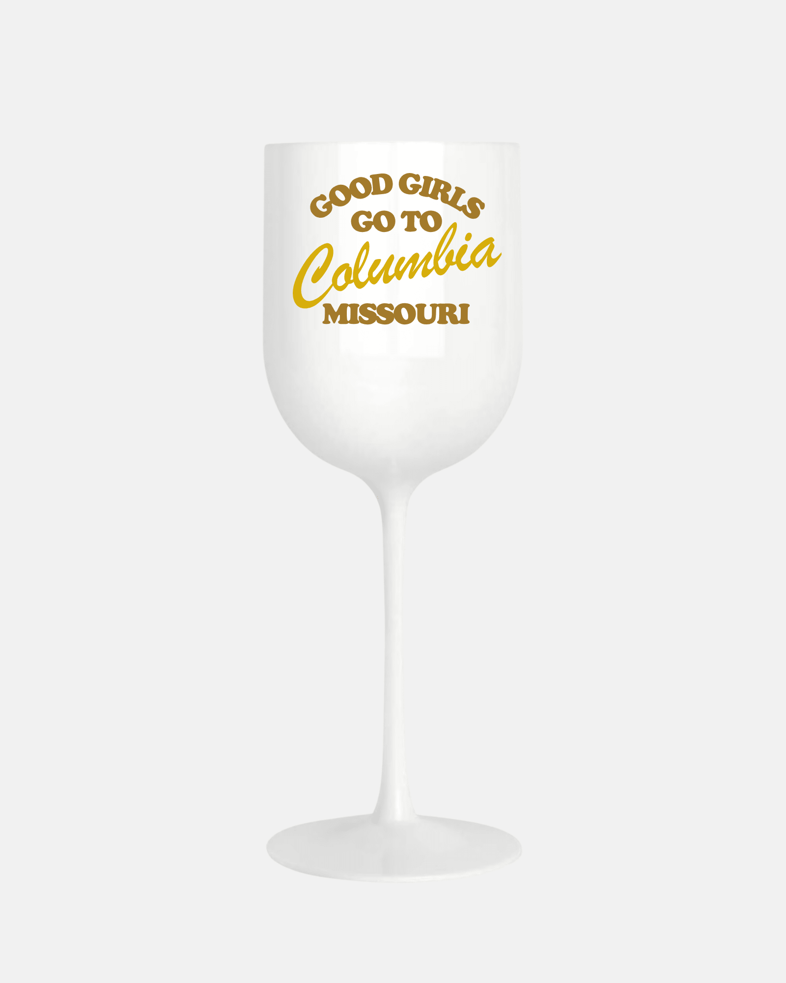 Columbia, MO Wine Glass (Set of 2) - Tart By Taylor