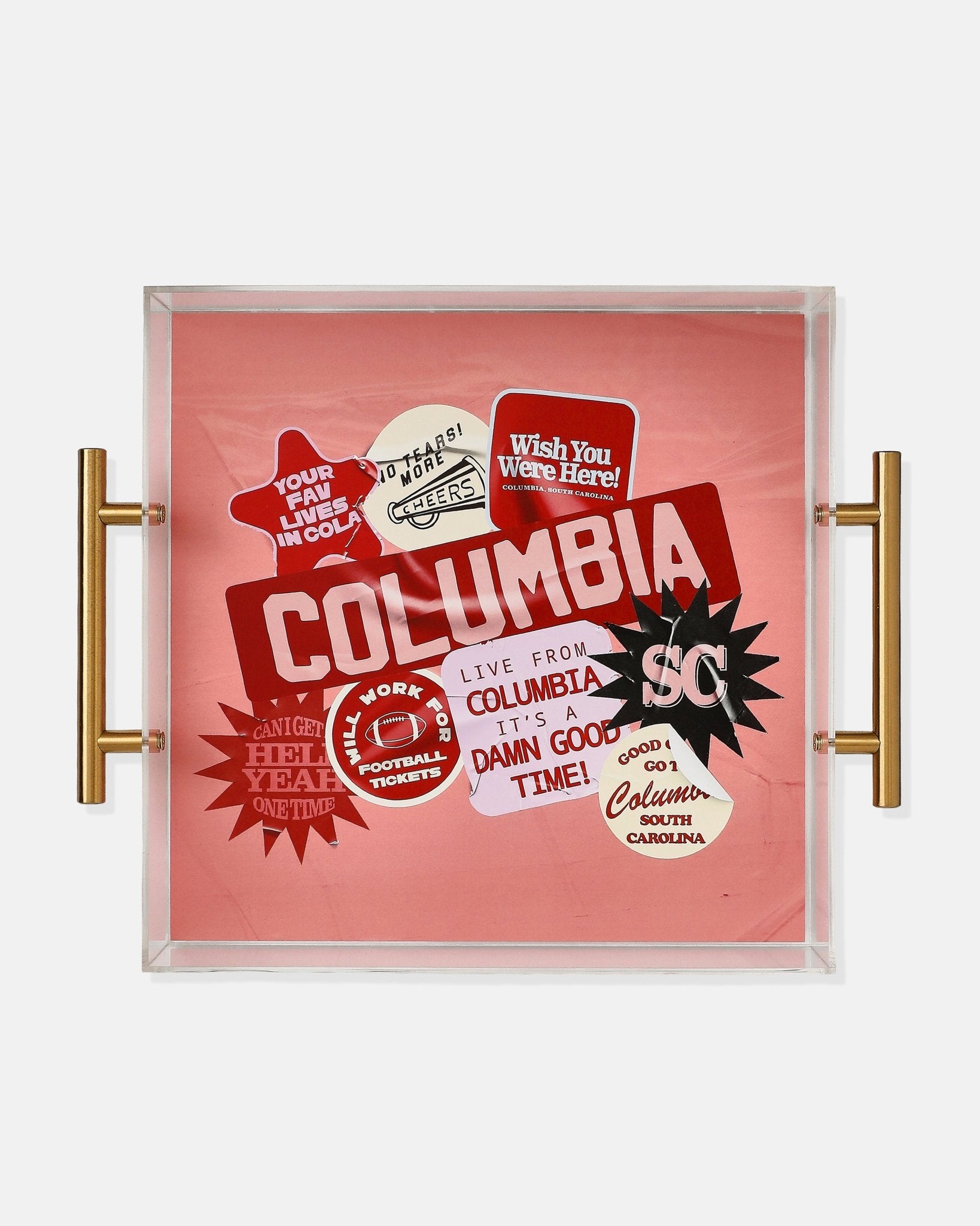 Columbia, SC Large Tray | Tailgate Collection - Tart By Taylor