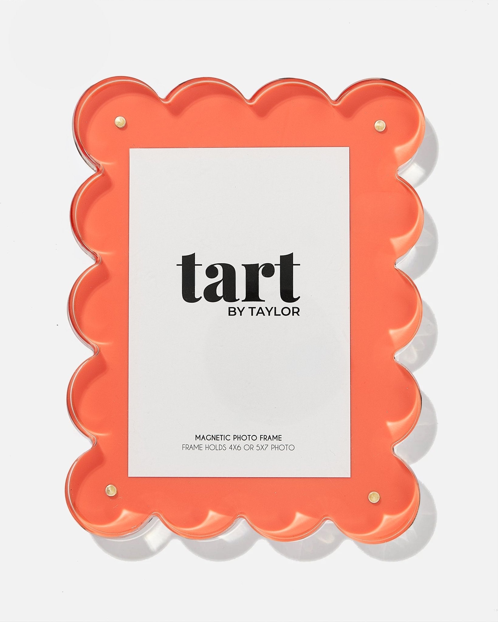 Coral Acrylic Picture Frame - Tart By Taylor Wholesale - FRAME-CORAL
