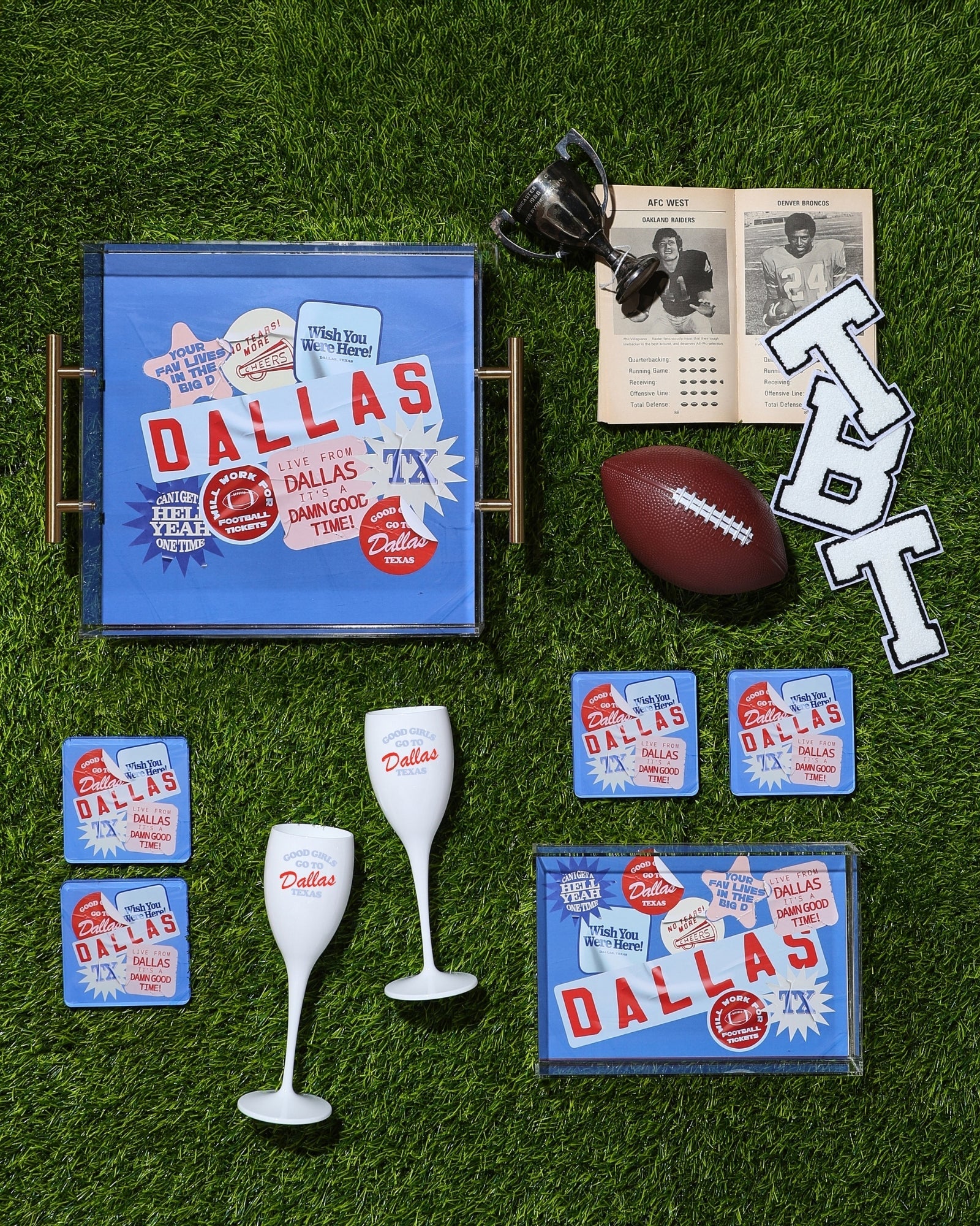 Dallas Large Tray | Tailgate Collection - Tart By Taylor