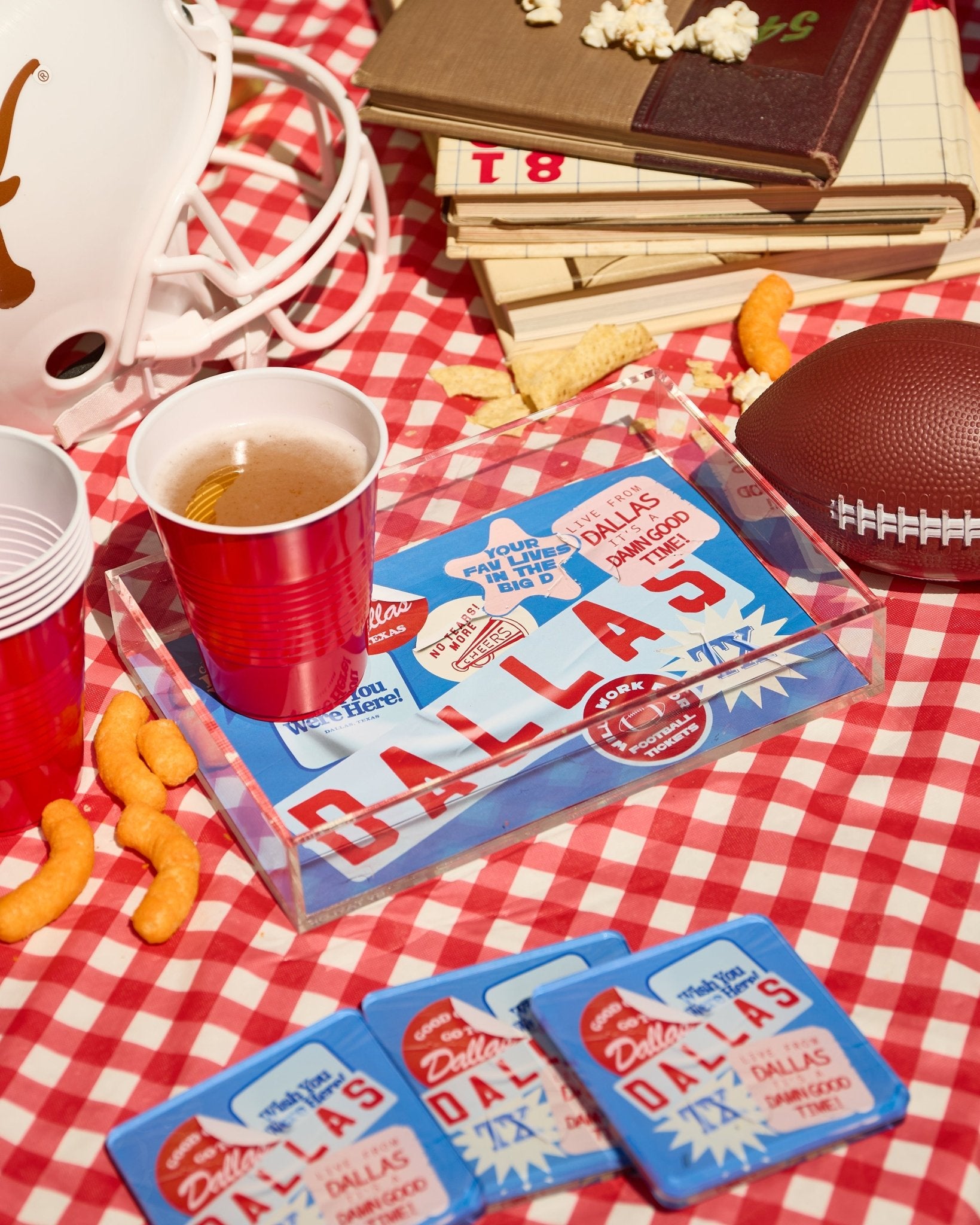 Dallas Small Tray | Tailgate Collection - Tart By Taylor