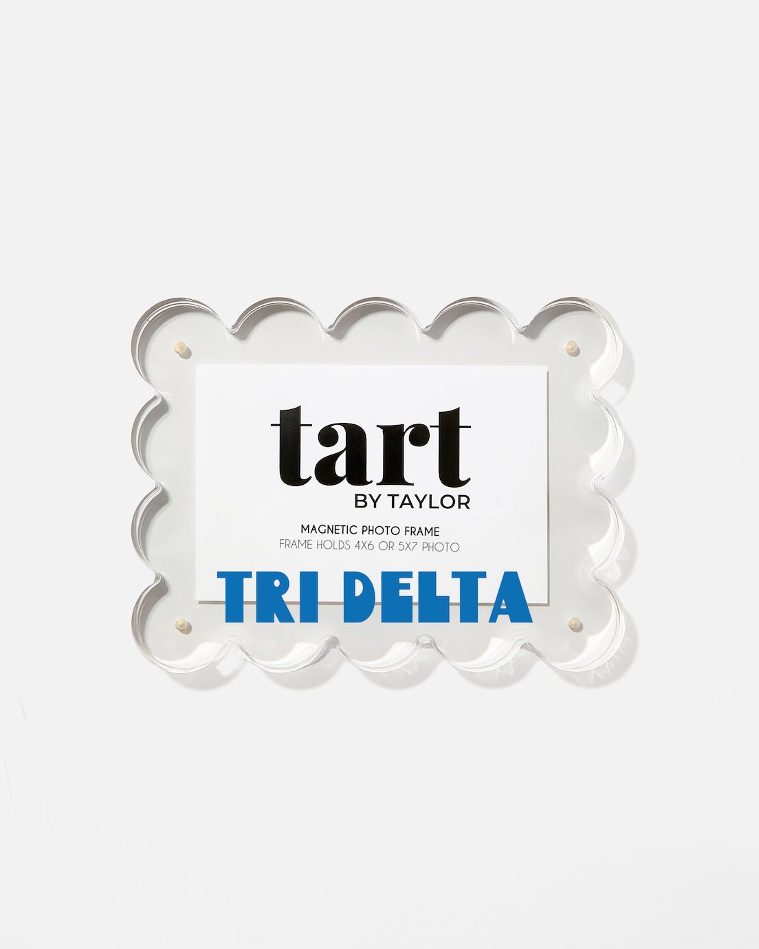 Delta Delta Delta Acrylic Picture Frame - Tart By Taylor