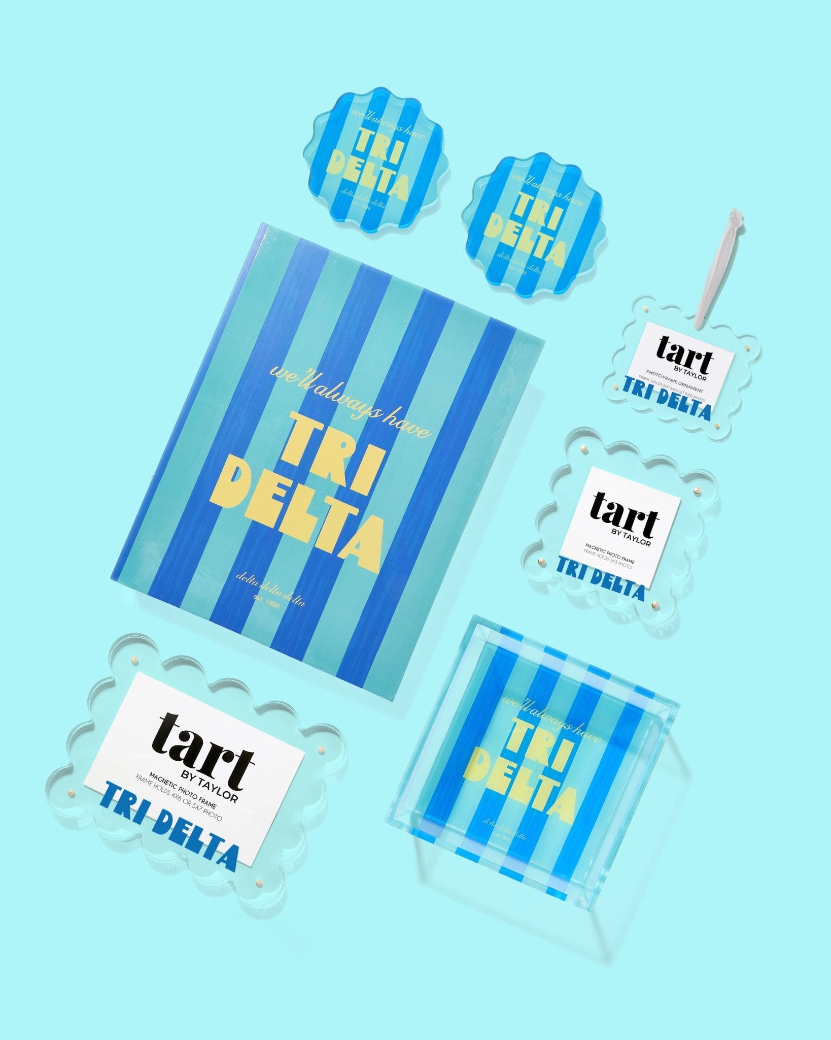 Delta Delta Delta Acrylic Picture Frame - Tart By Taylor