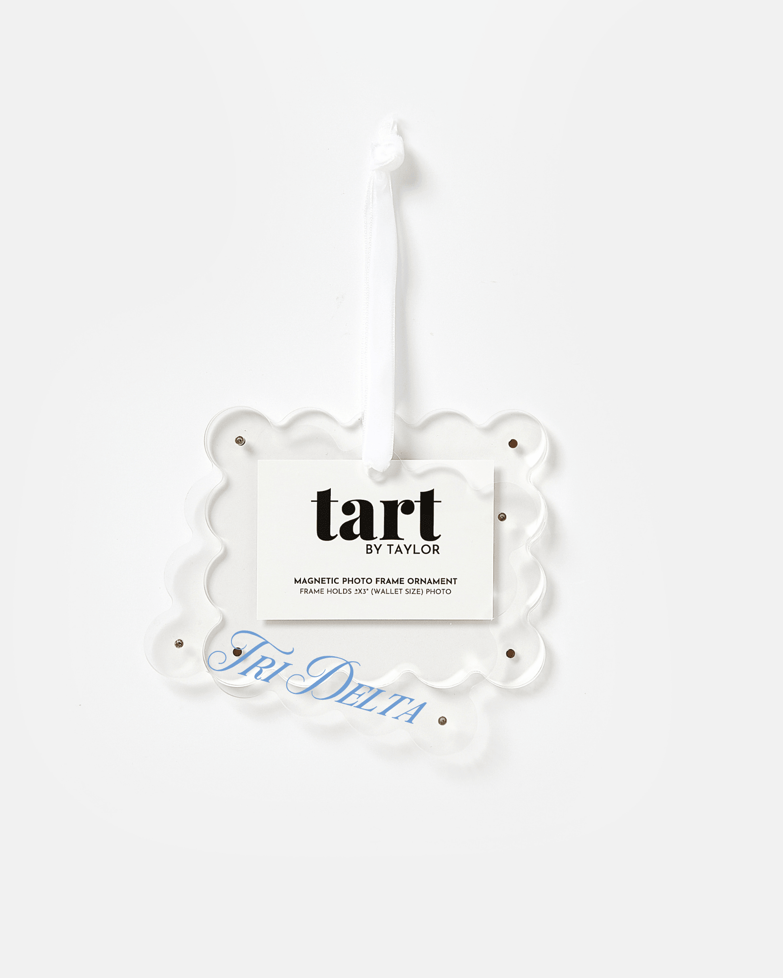 Delta Delta Delta Ornament Frame - Tart By Taylor