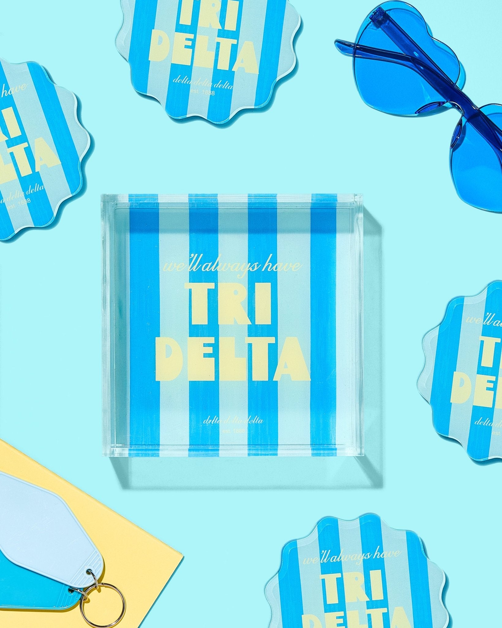 Delta Delta Delta Trinket Tray - Tart By Taylor