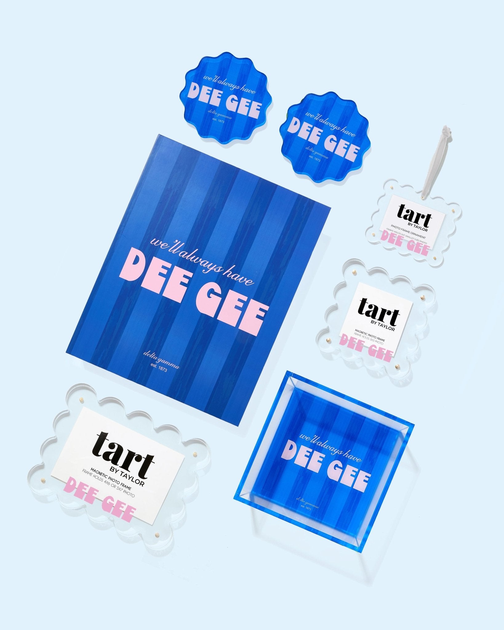 Delta Gamma Mini Frame - Tart By Taylor