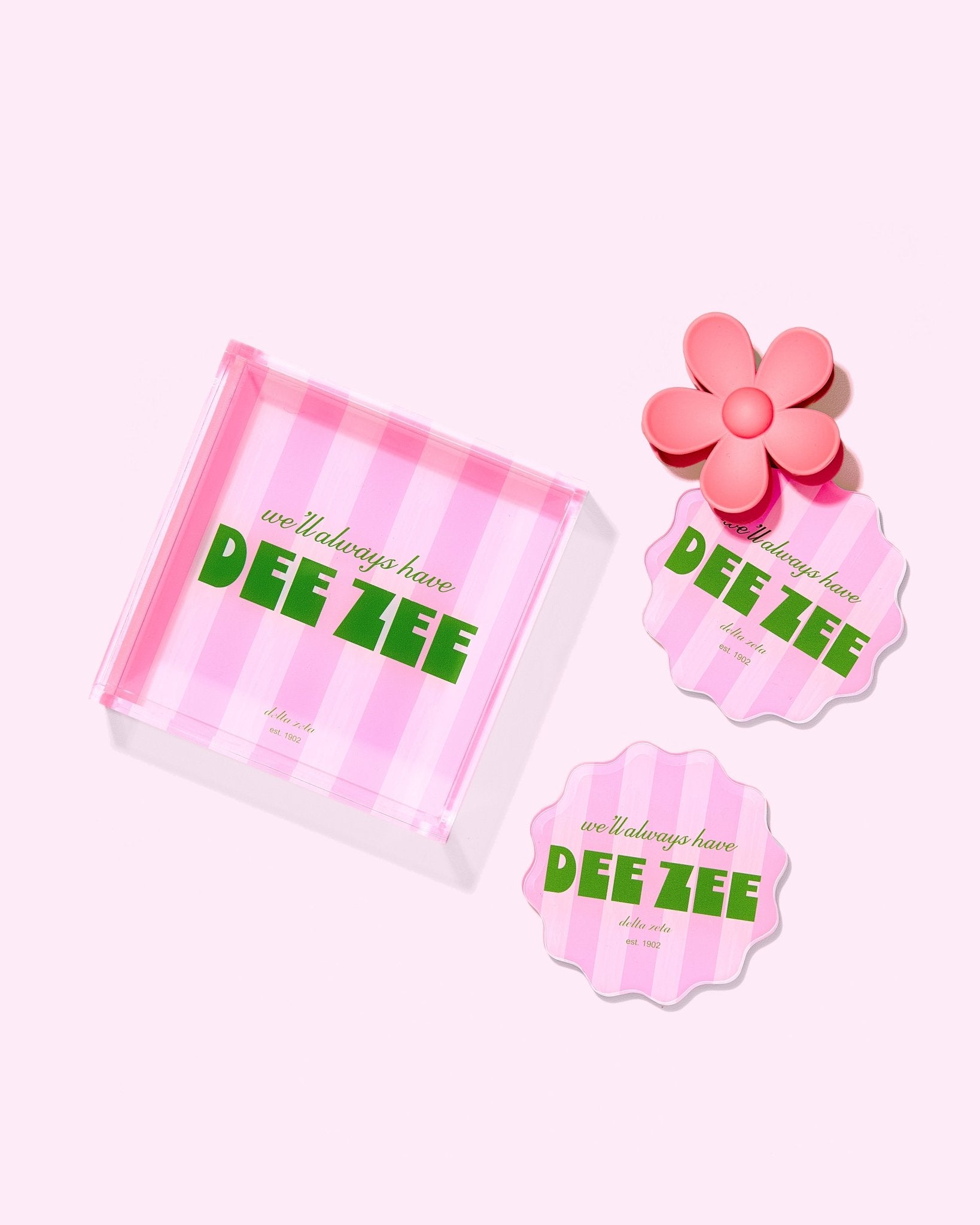 Delta Zeta Coasters - Tart By Taylor