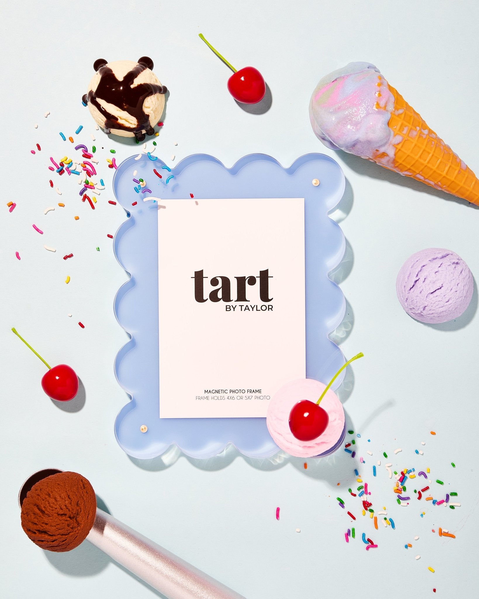 Denim Blue Acrylic Picture Frame - Tart By Taylor