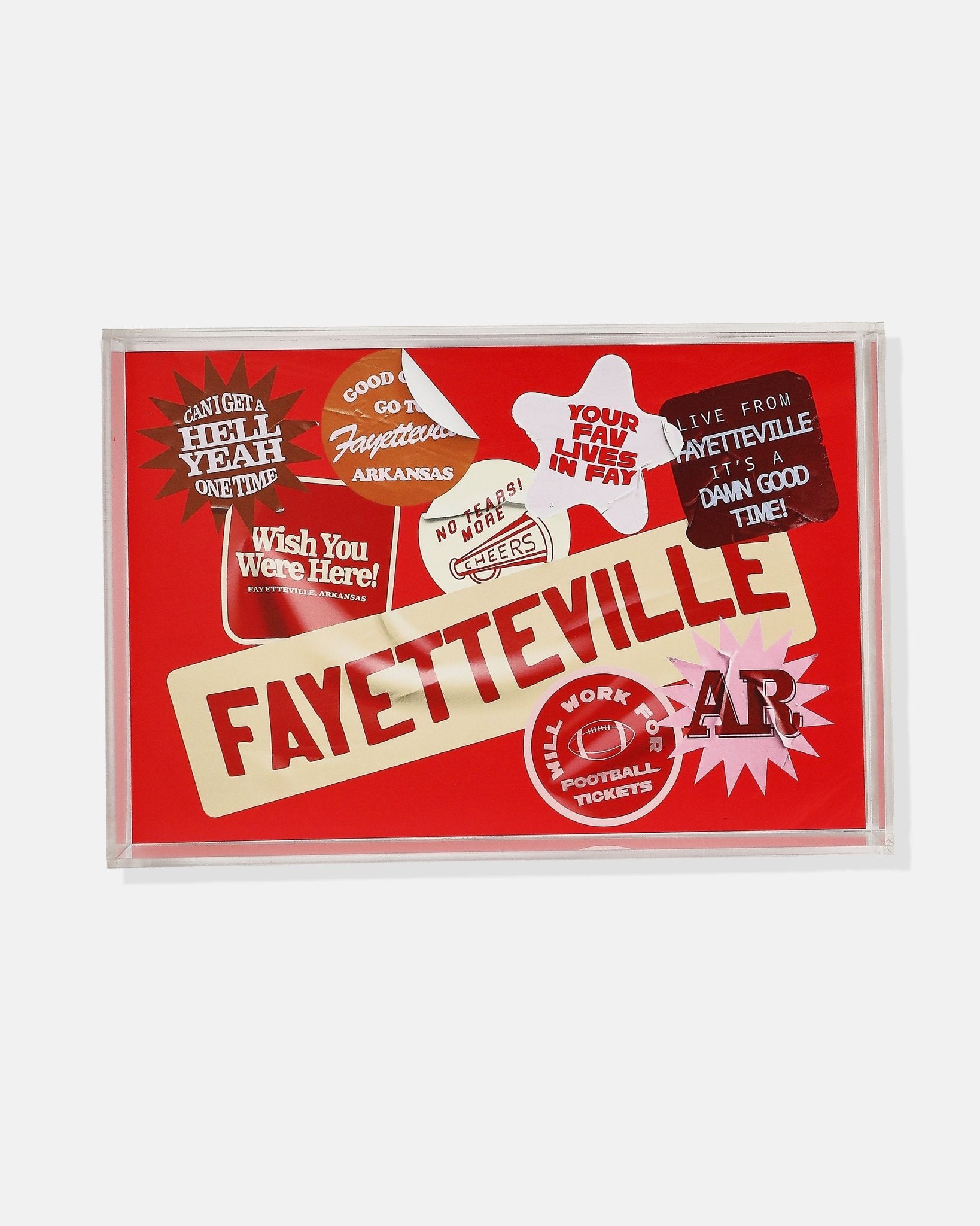Fayetteville Small Tray | Tailgate Collection - Tart By Taylor