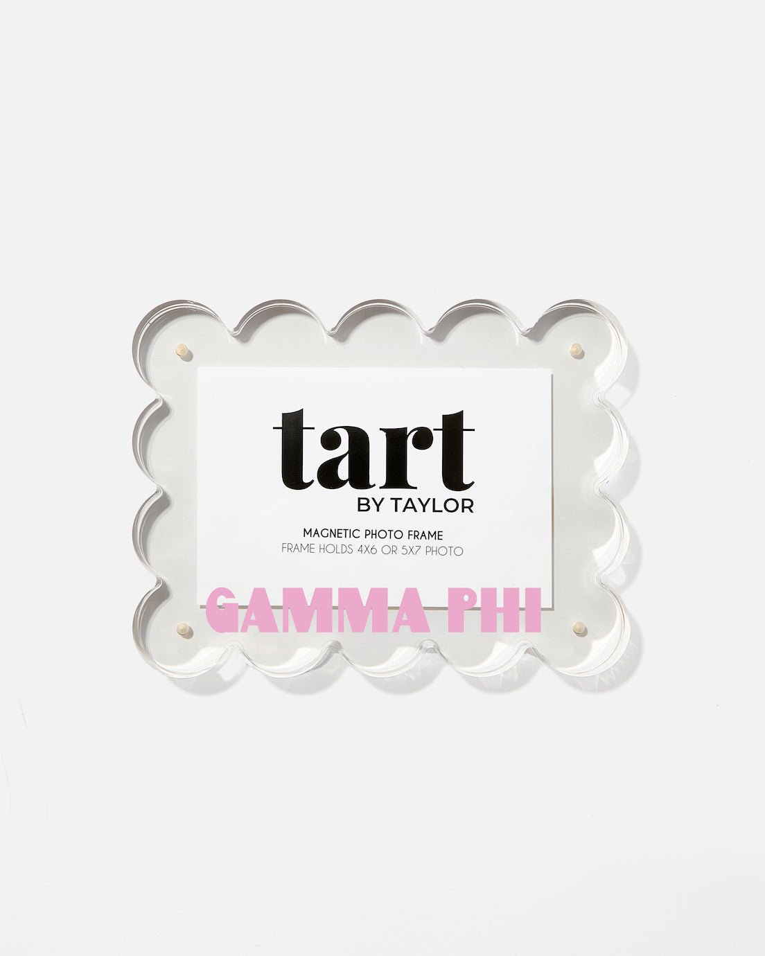 Gamma Phi Beta Acrylic Picture Frame - Tart By Taylor