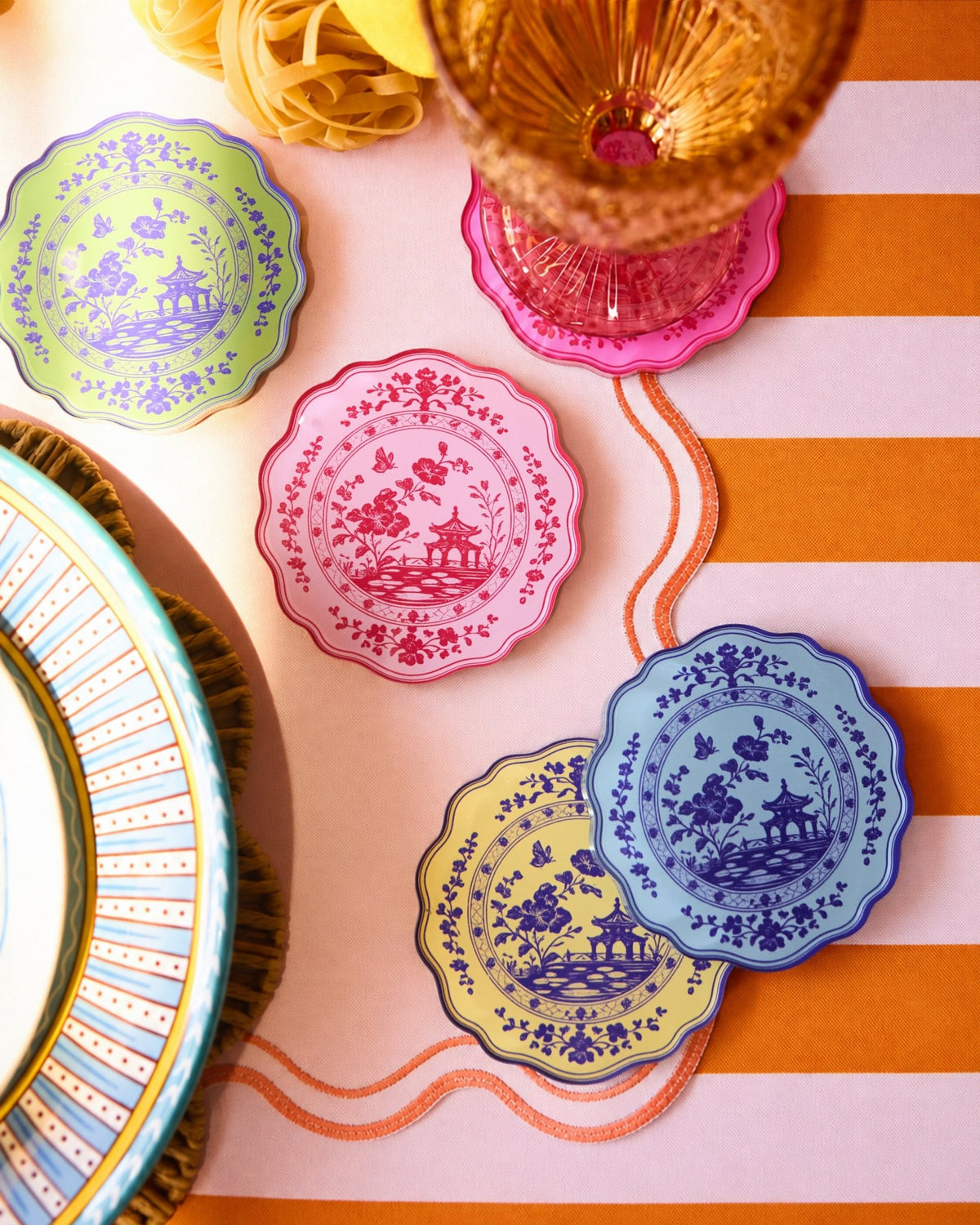 Garden Party Coasters | Set of 5 - Tart By Taylor