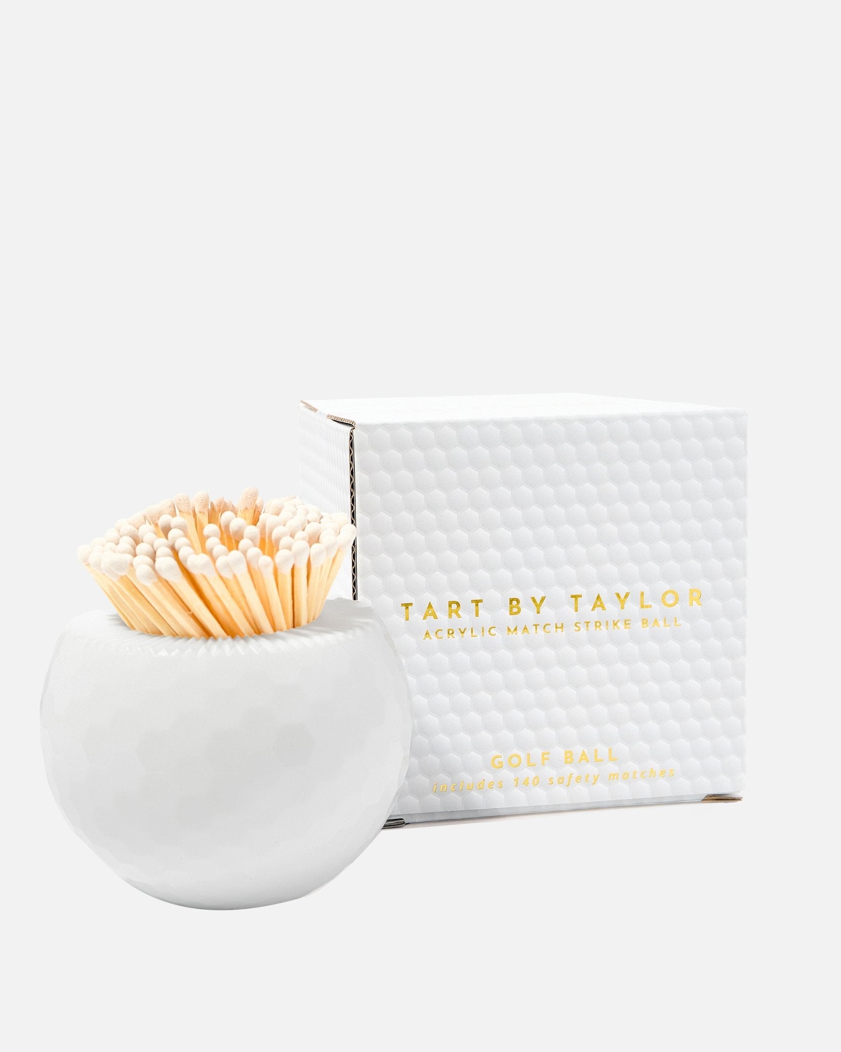 Golf Match Striker | White Matches - Tart By Taylor