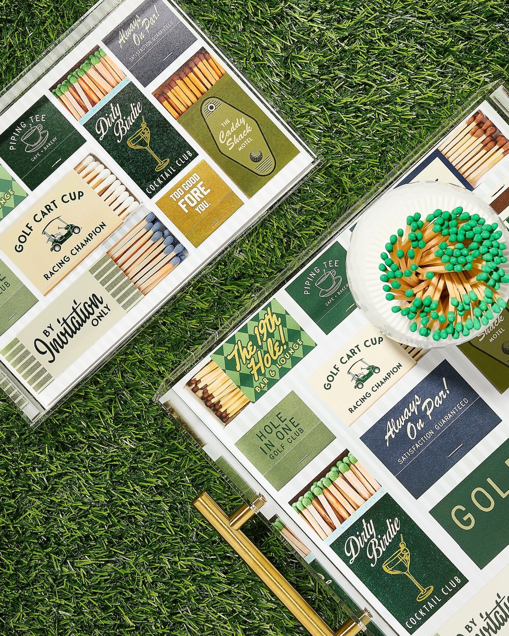 Golf Matchbook Small Tray - Tart By Taylor