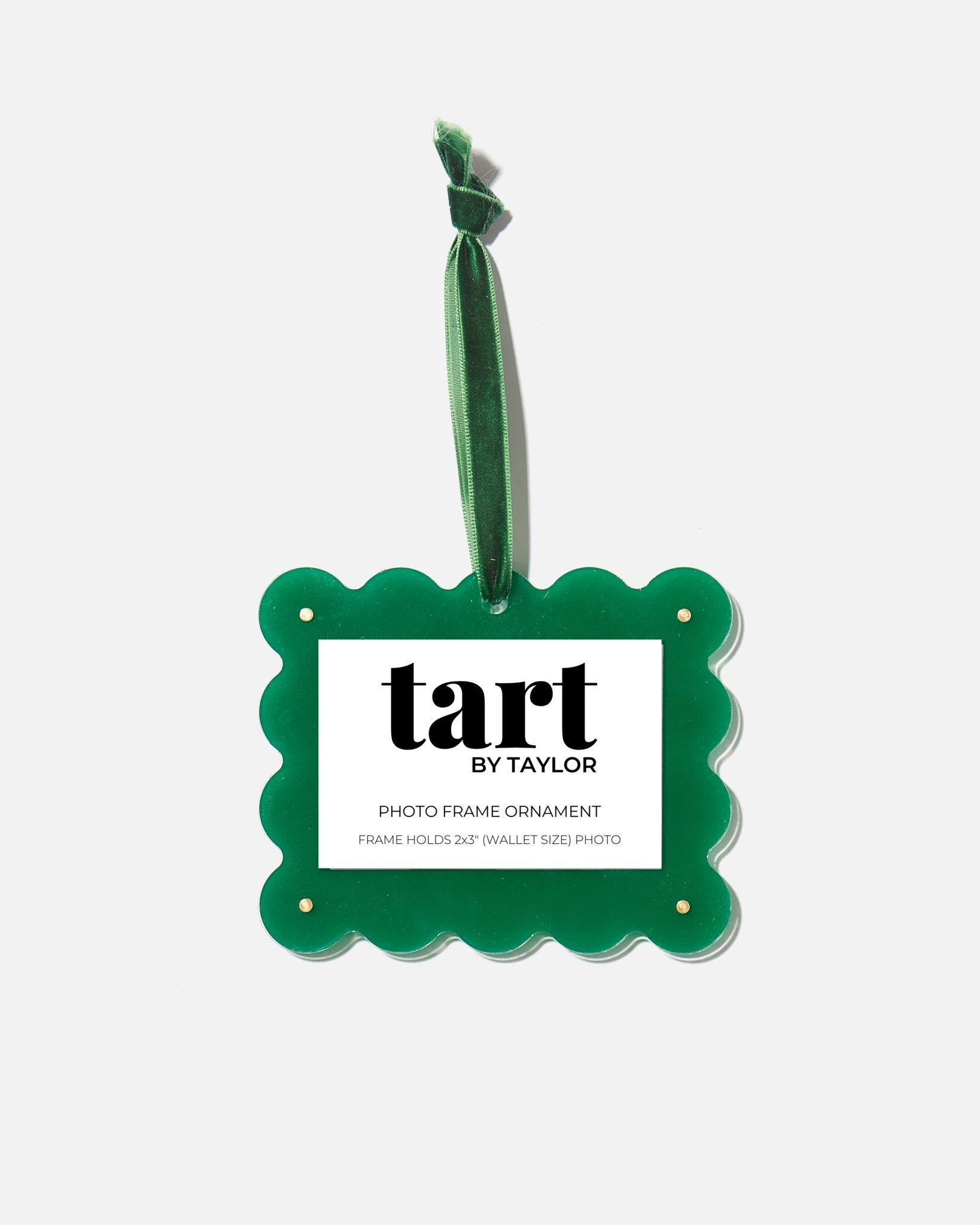 Green Frame Ornament - Tart By Taylor