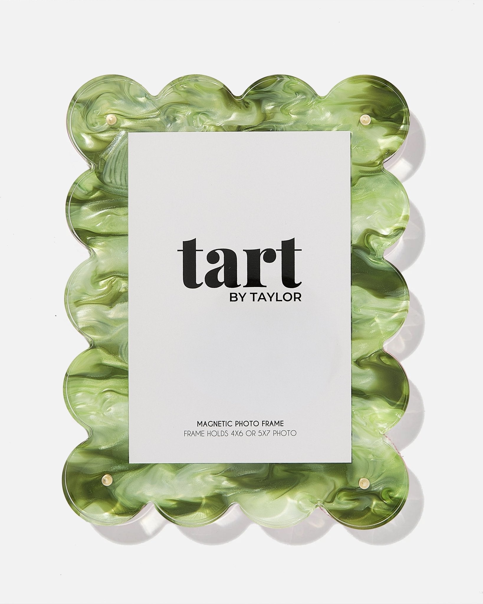 Green Marbled Acrylic Picture Frame - Tart By Taylor