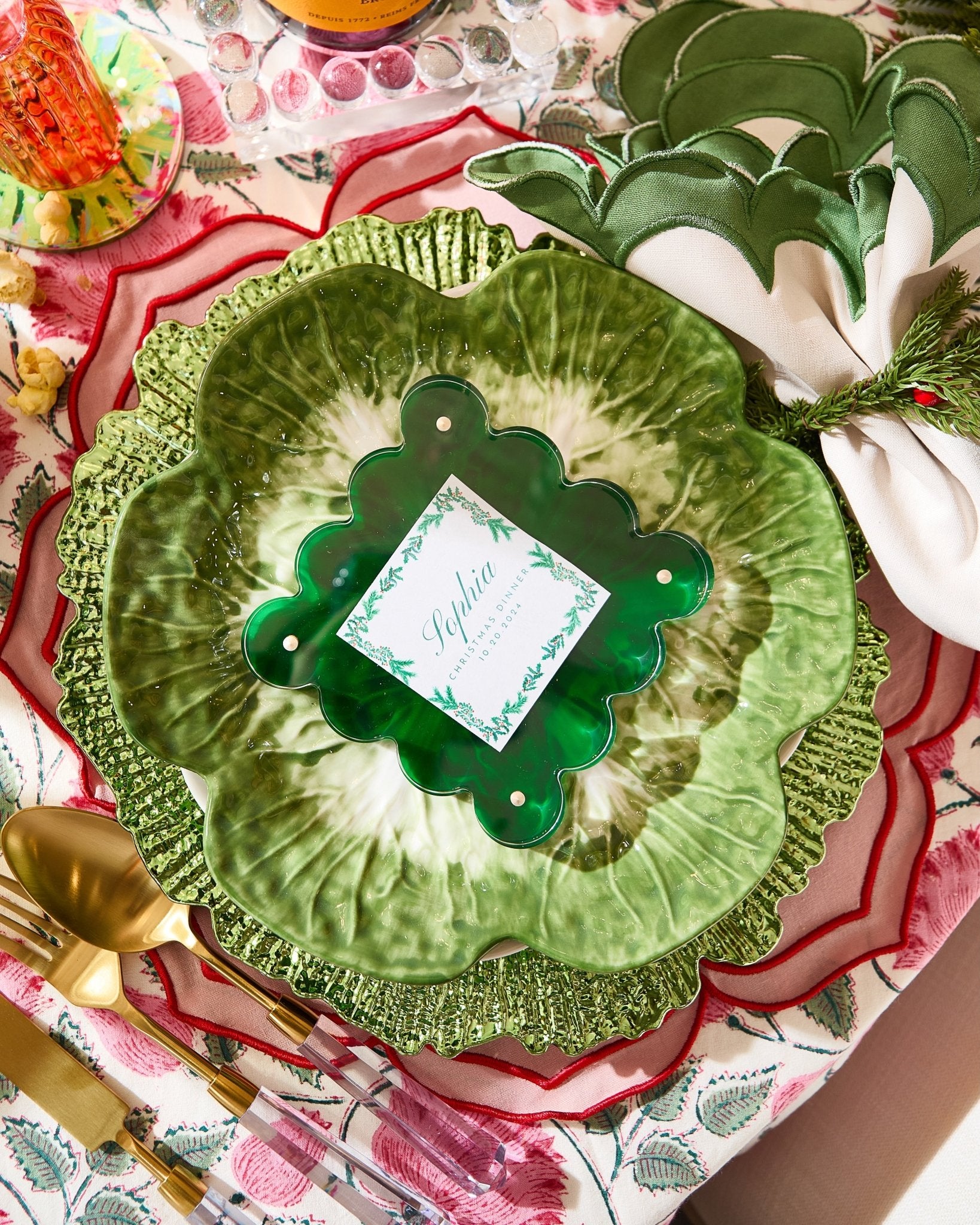 Green Mini Acrylic Picture Frame - Tart By Taylor